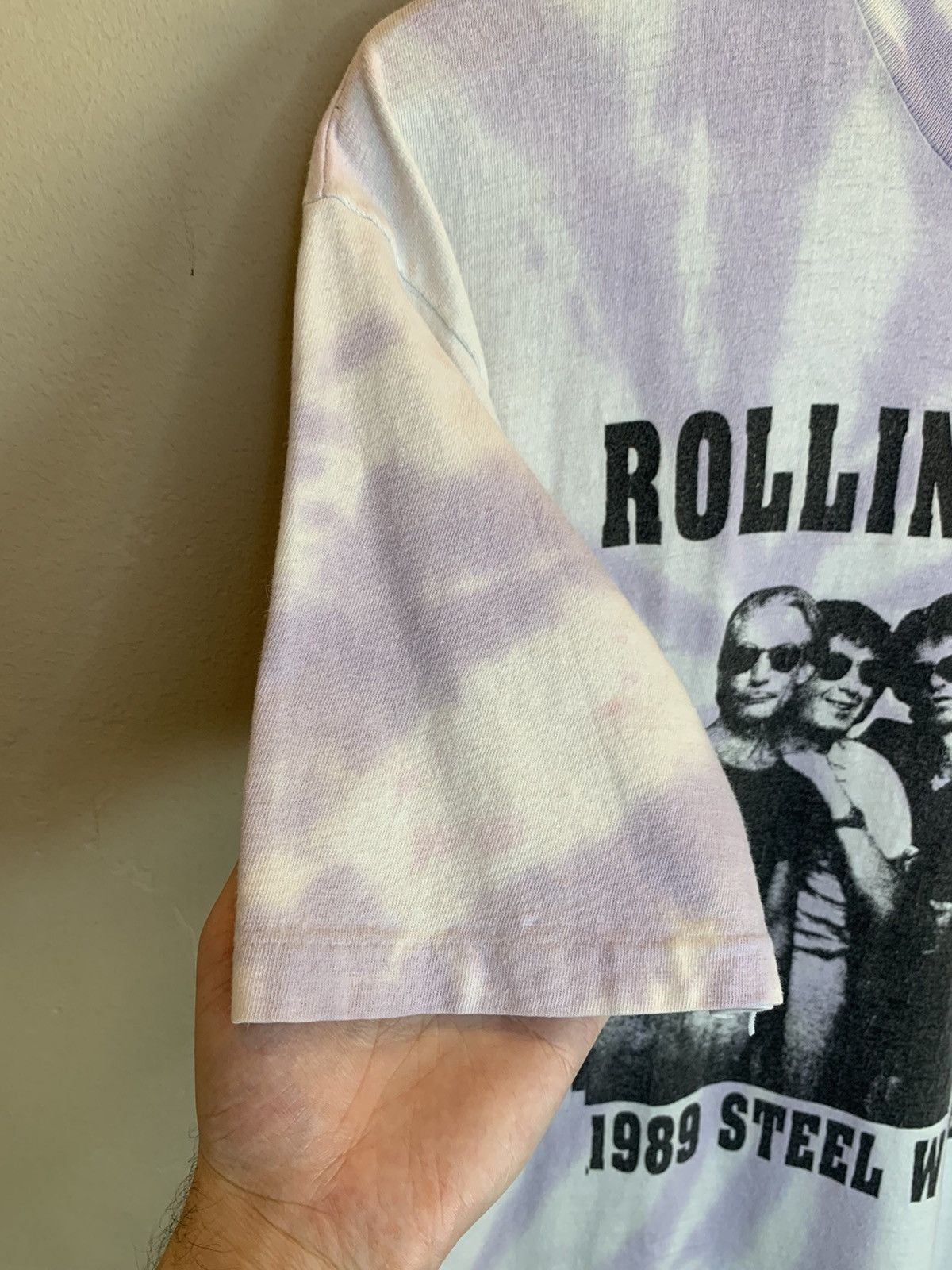 RARE* Vintage 80's Rolling Stones Steel Wheels Tour T-Shirt