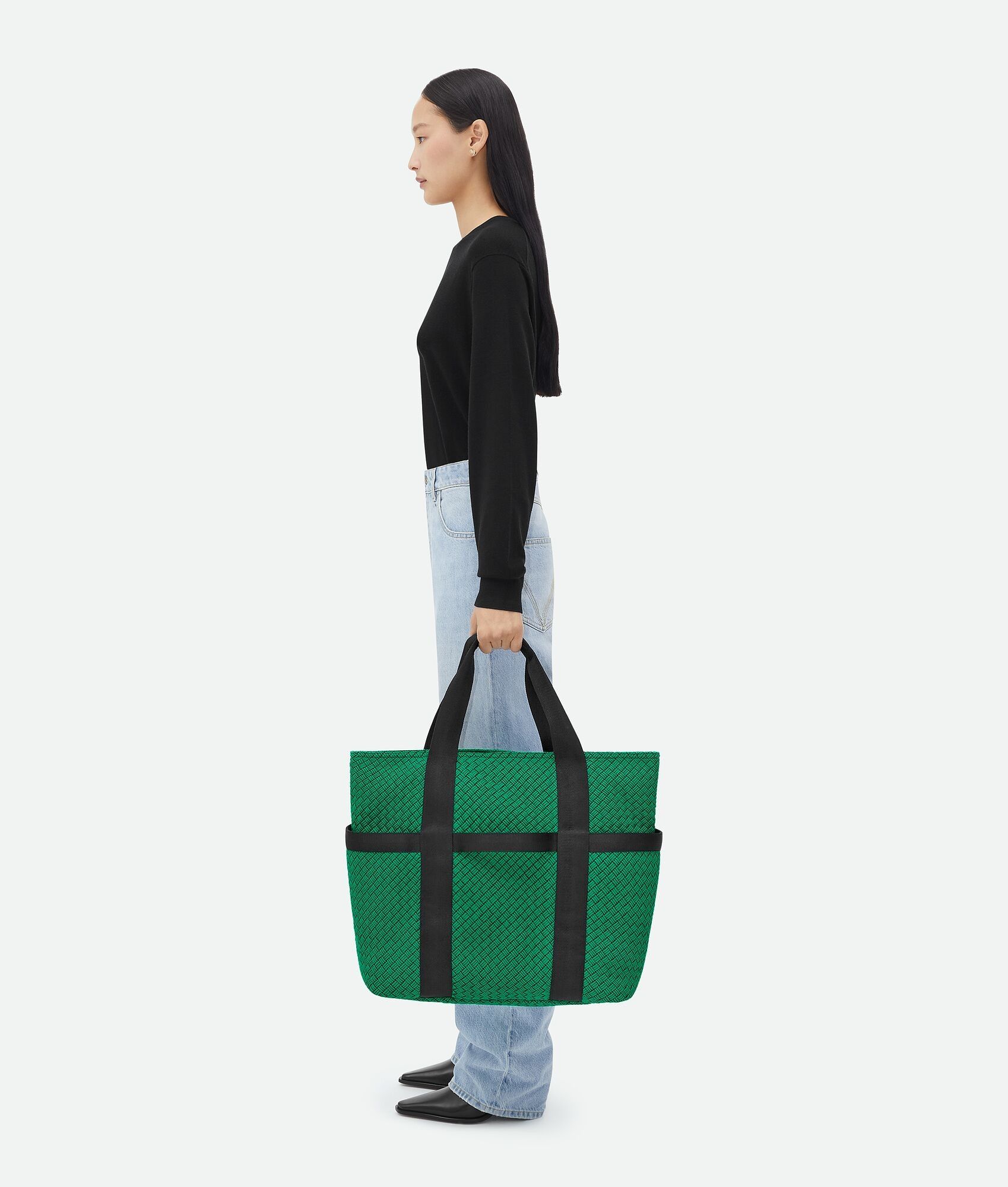 Bottega Veneta o1w1db10625 Size: OS / Unisex Voyager Zipped Tote Bag Size ONE SIZE - 5 Thumbnail