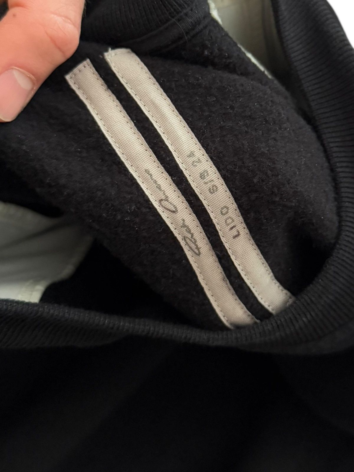 Rick Owens Tec Shoulder Pagoda Jumbo Crewneck Size US L / EU 52-54 / 3 - 5 Thumbnail
