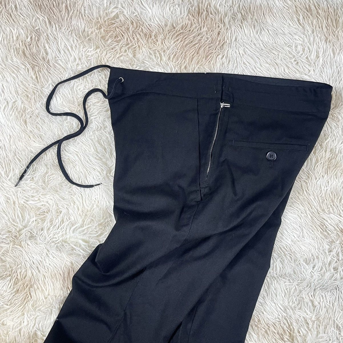 Y's × Yohji Yamamoto Yohji Yamamoto Y’s Cupped Pants Size US 32 / EU 48 - 6 Thumbnail