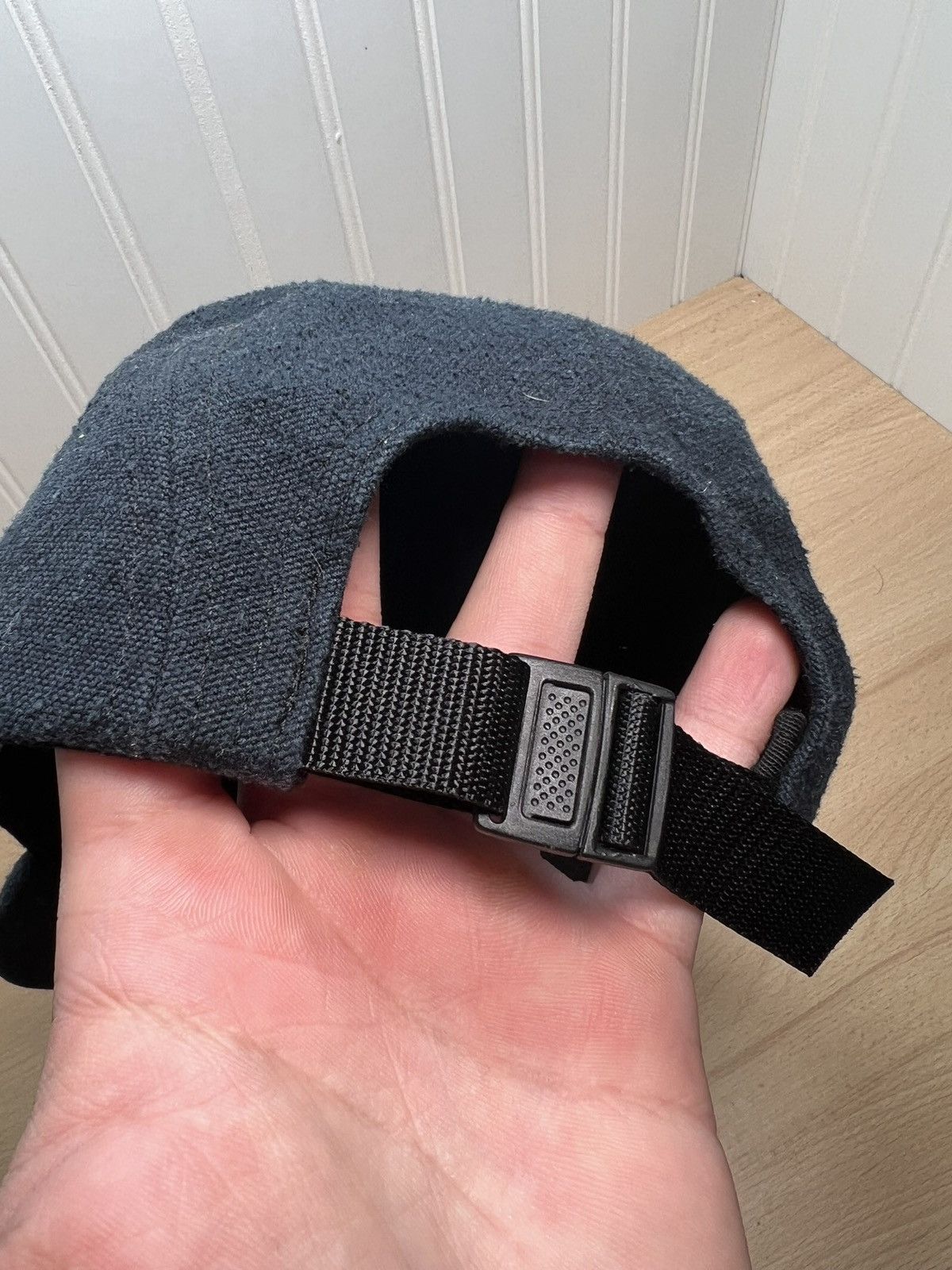 Designer × Supreme × Vintage Navy Supreme Canvas Camp Cap Size ONE SIZE - 6 Thumbnail