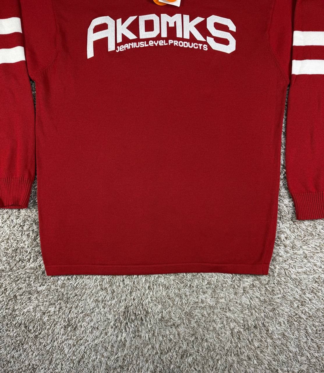 Akademiks Vintage Akademiks Y2K Red Crewneck Sweatshirt Logo Varsity Size US XL / EU 56 / 4 - 3 Thumbnail
