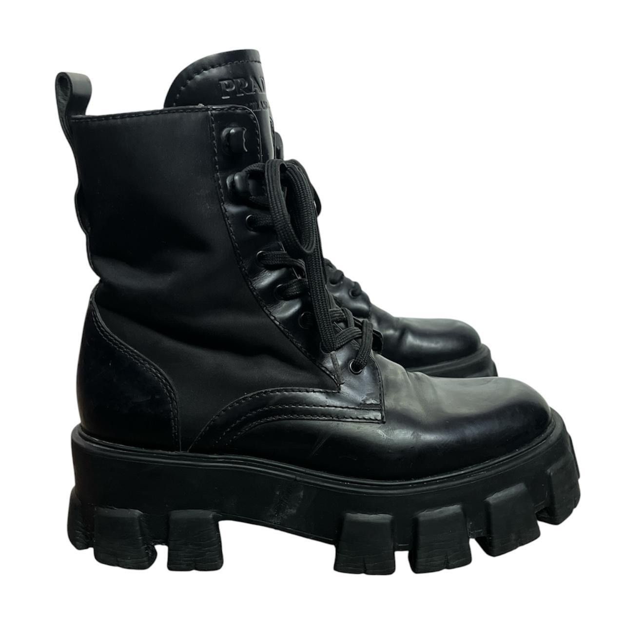 Prada prada monolith combat boots Size US 7 / IT 37 - 1 Thumbnail
