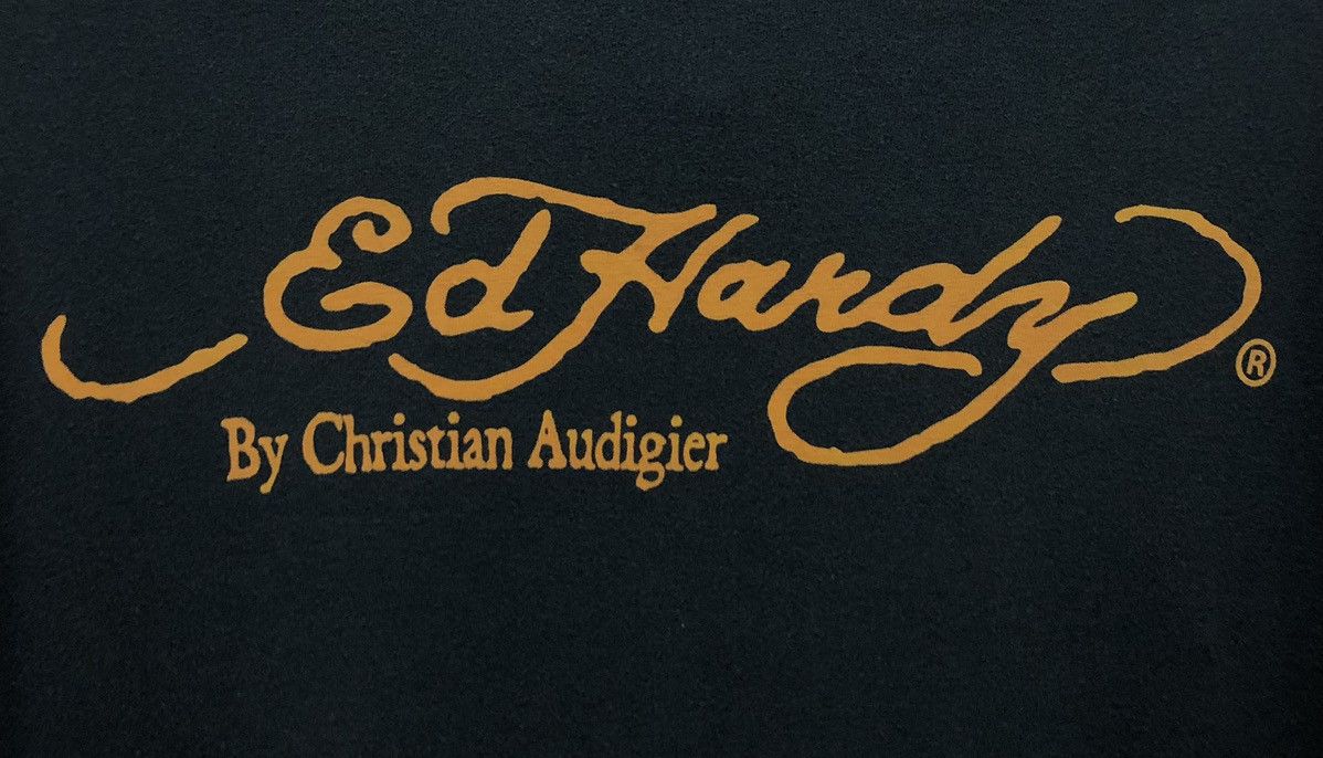 Ed Hardy Vintage Ed Hardy By Christian Audigier Long Sleeve Shirt Size US S / EU 44-46 / 1 - 5 Thumbnail