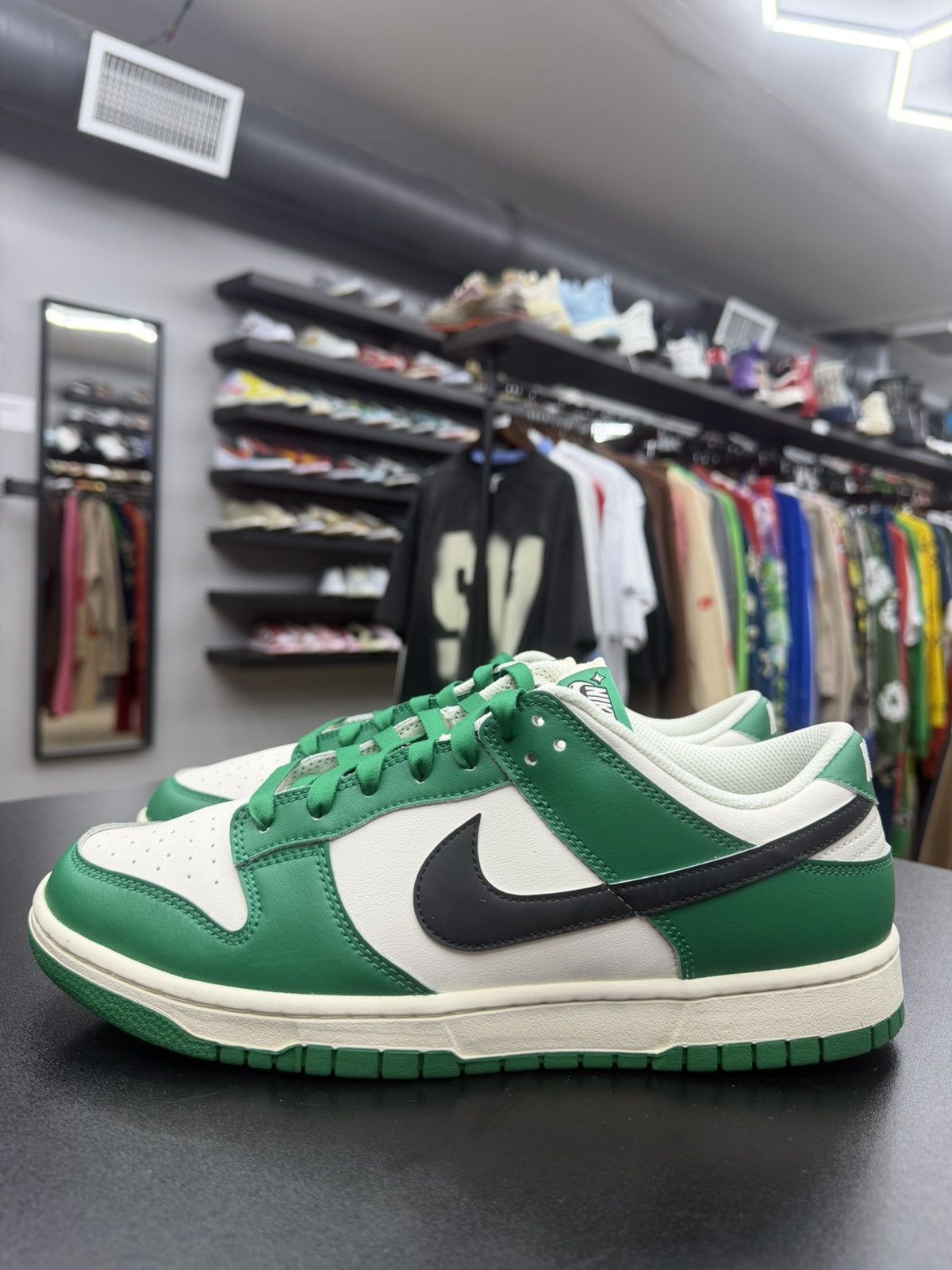 Nike Size 10.5 - Nike Dunk Low Lottery Pack Green Size US 10.5 / EU 43-44 - 1 Thumbnail