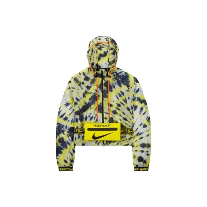 Off-White Nike x OFF-WHITE Tie Dye Cropped Jacket 0079 Size M / US 6-8 / IT 42-44 - 1 Thumbnail
