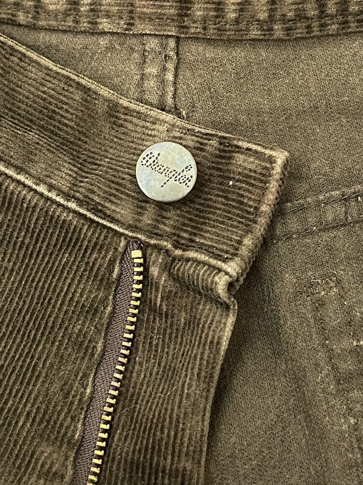 Japanese Brand Flare Jeans Wrangler Japan Corduroy Boot Cut 8🟦5 Size US 29 - 18 Thumbnail