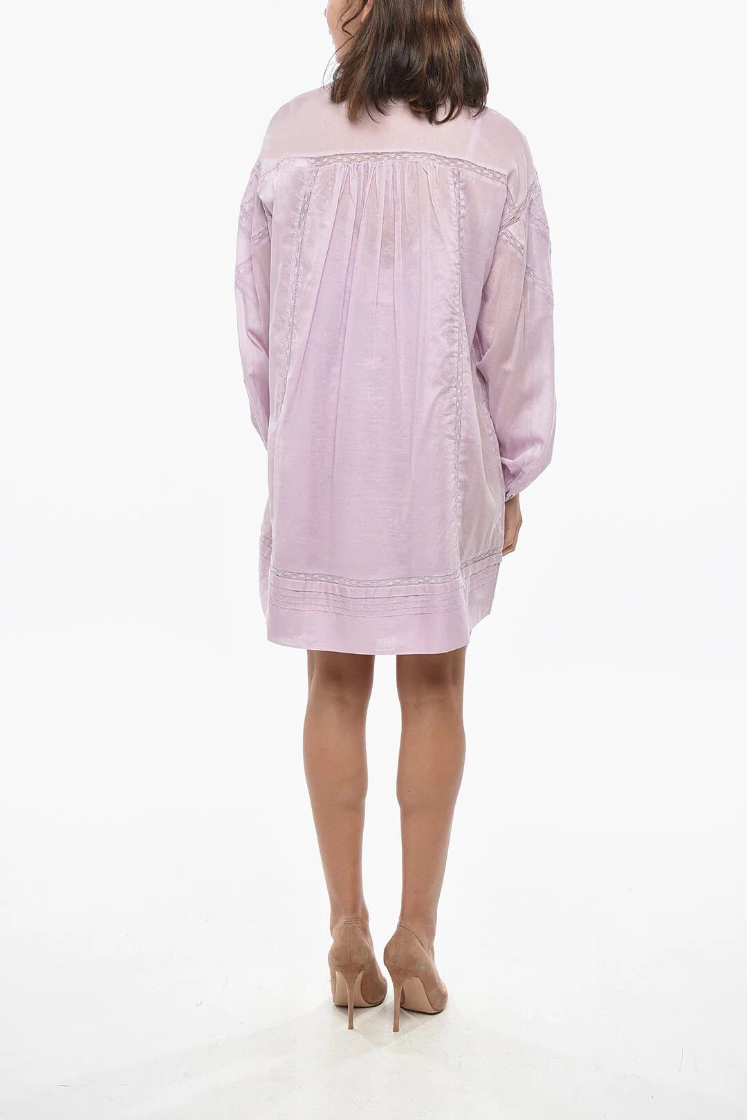 Isabel Marant og1mm0326 Cotton Shirt in Pink Size XS / US 0-2 / IT 36-38 - 2 Thumbnail
