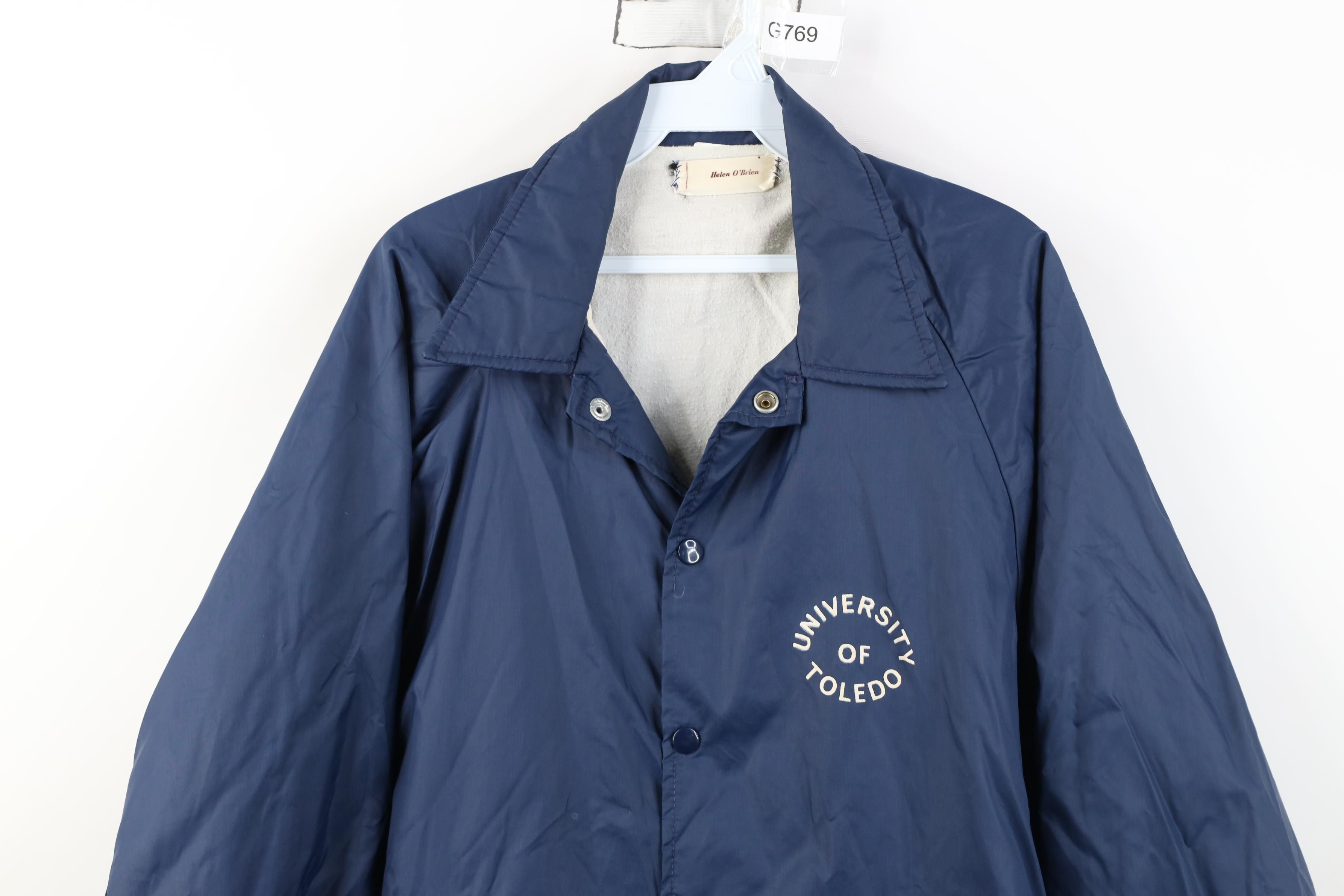 Vintage Vintage 70s Lined University of Toledo Windbreaker Jacket Size XL / US 12-14 / IT 48-50 - 2 Thumbnail