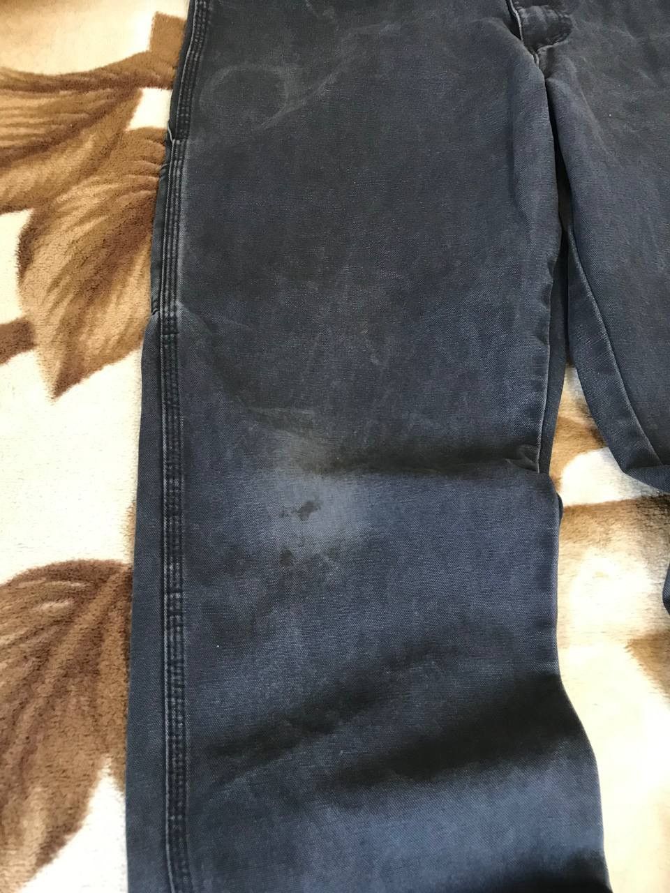 Vintage 🔥 90s Dickies Vintage Y2K Baggy Work Cargo Pants Denim Size US 34 / EU 50 - 9 Thumbnail