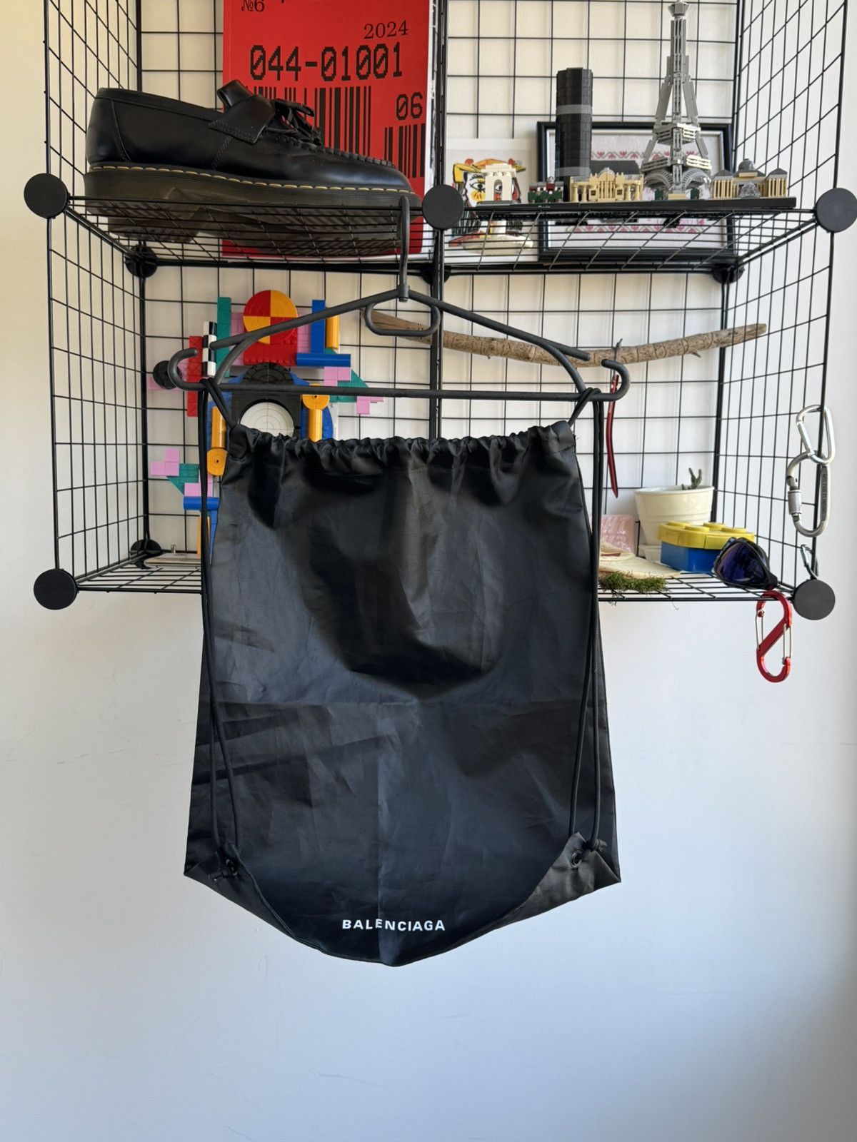 Balenciaga Balenciaga Nylon Drawstring Dust Bag Size ONE SIZE - 2 Thumbnail