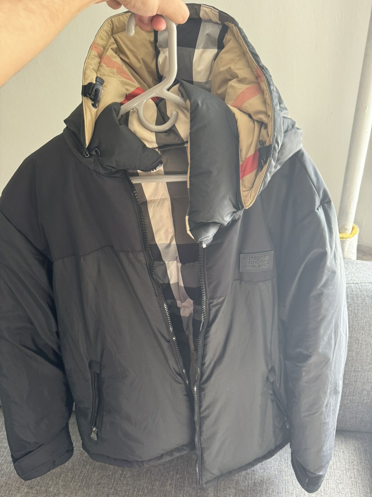 Burberry Burberry Reversible Puffer Jacket Size US XL / EU 56 / 4 - 2 Thumbnail
