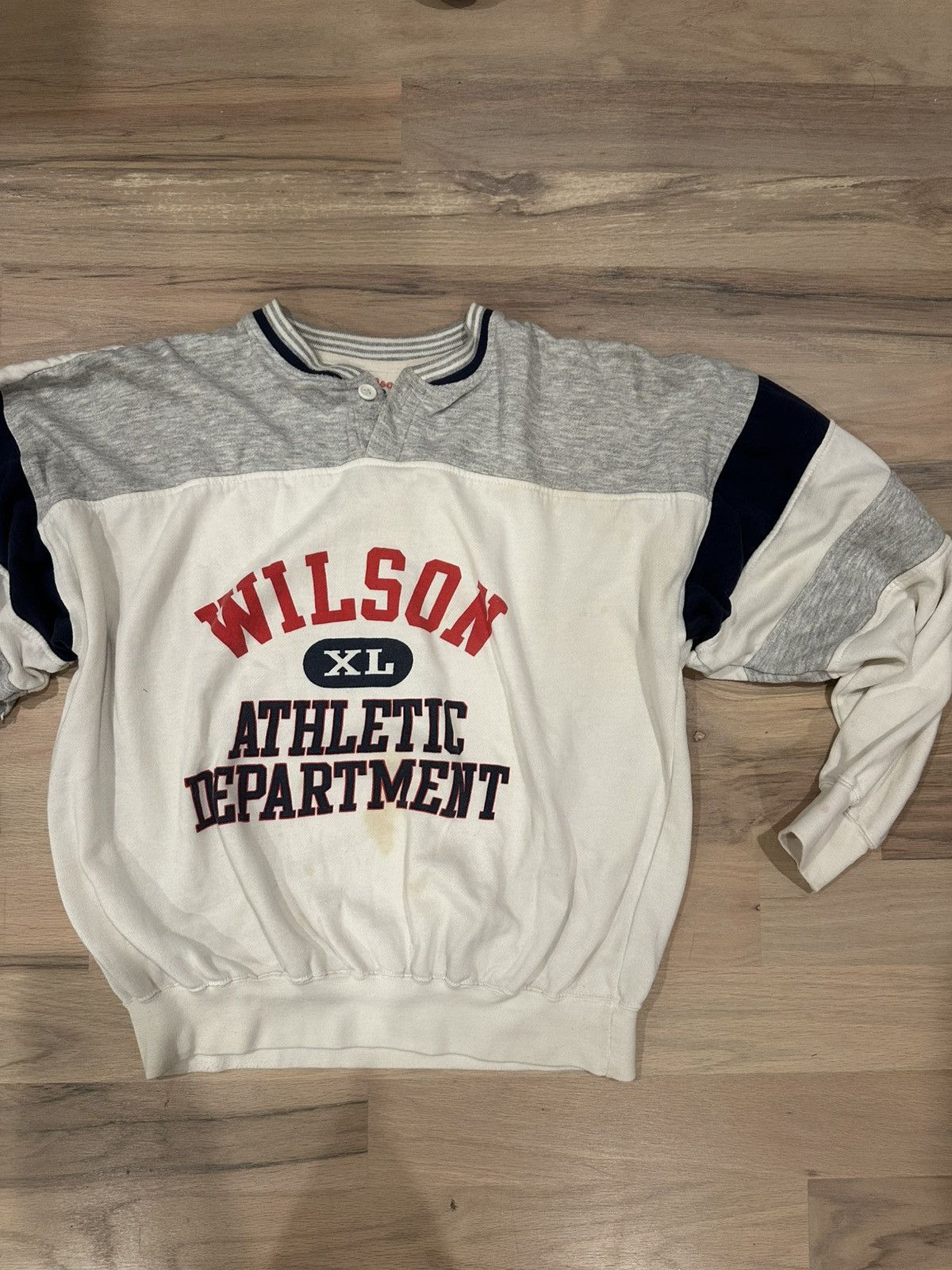 Russell Athletic Vintage 90s Russell Athletic Dept Crewneck/henley Size XL Size US XL / EU 56 / 4 - 1 Thumbnail
