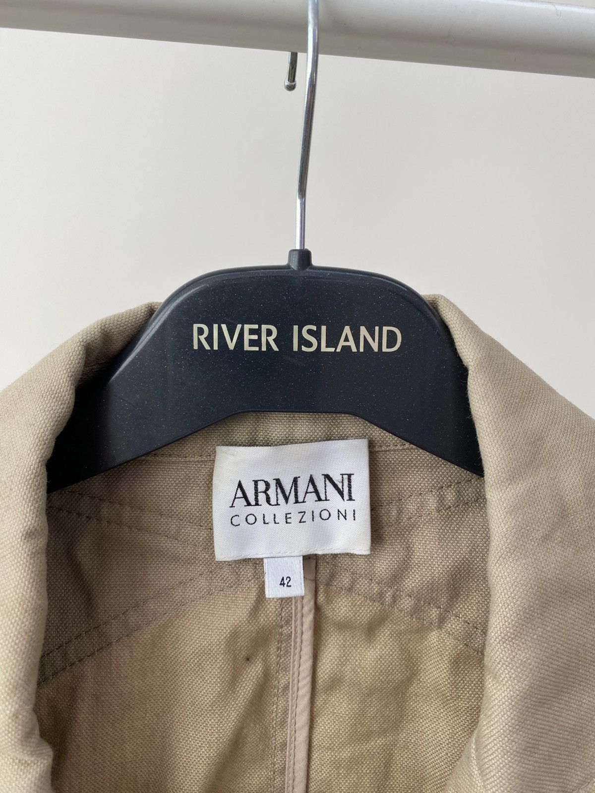 Armani Collezioni Vintage Armani Collezioni Womens One Button Blazer Size M / US 6-8 / IT 42-44 - 4 Thumbnail