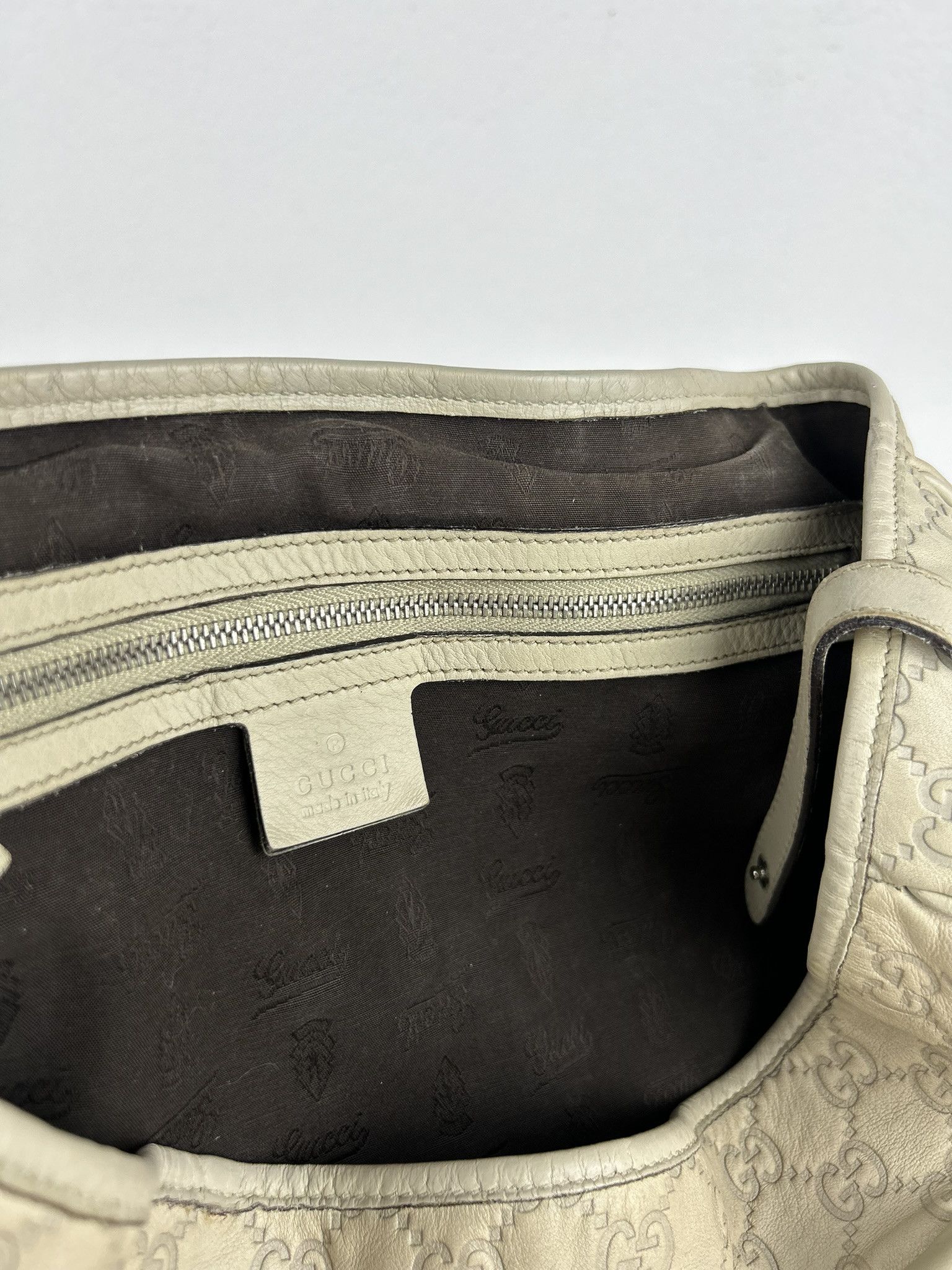 Gucci Gucci guccissima twins leather monogram tote bag Size ONE SIZE - 19 Thumbnail