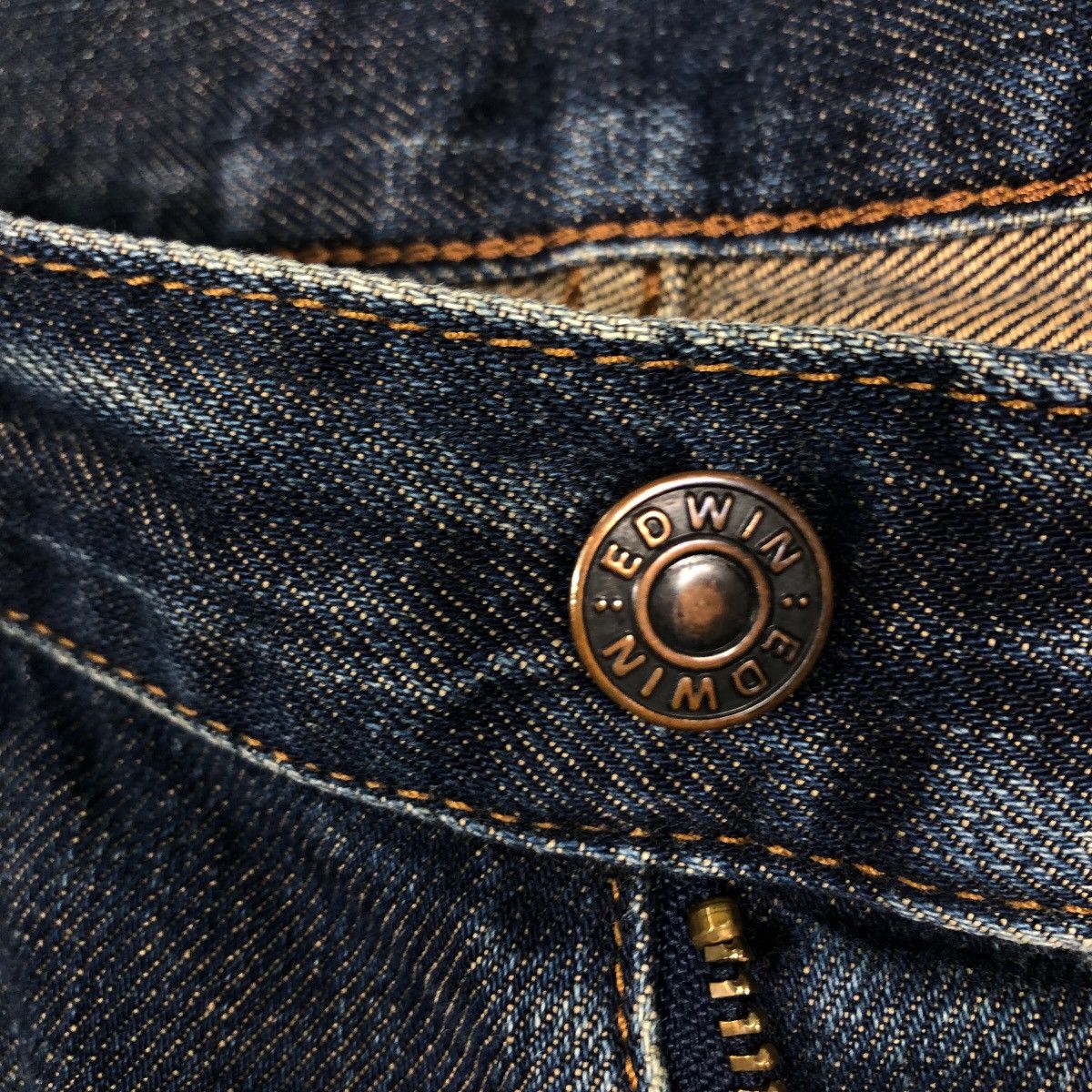 Edwin 🔥Vintage Edwin 503 Denim Jeans Flare Issey Miyake Size US 32 / EU 48 - 18 Thumbnail