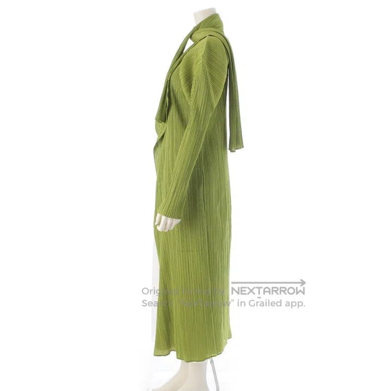 Issey Miyake Issey Miyake Green Coat Size M / US 6-8 / IT 42-44 - 4 Thumbnail