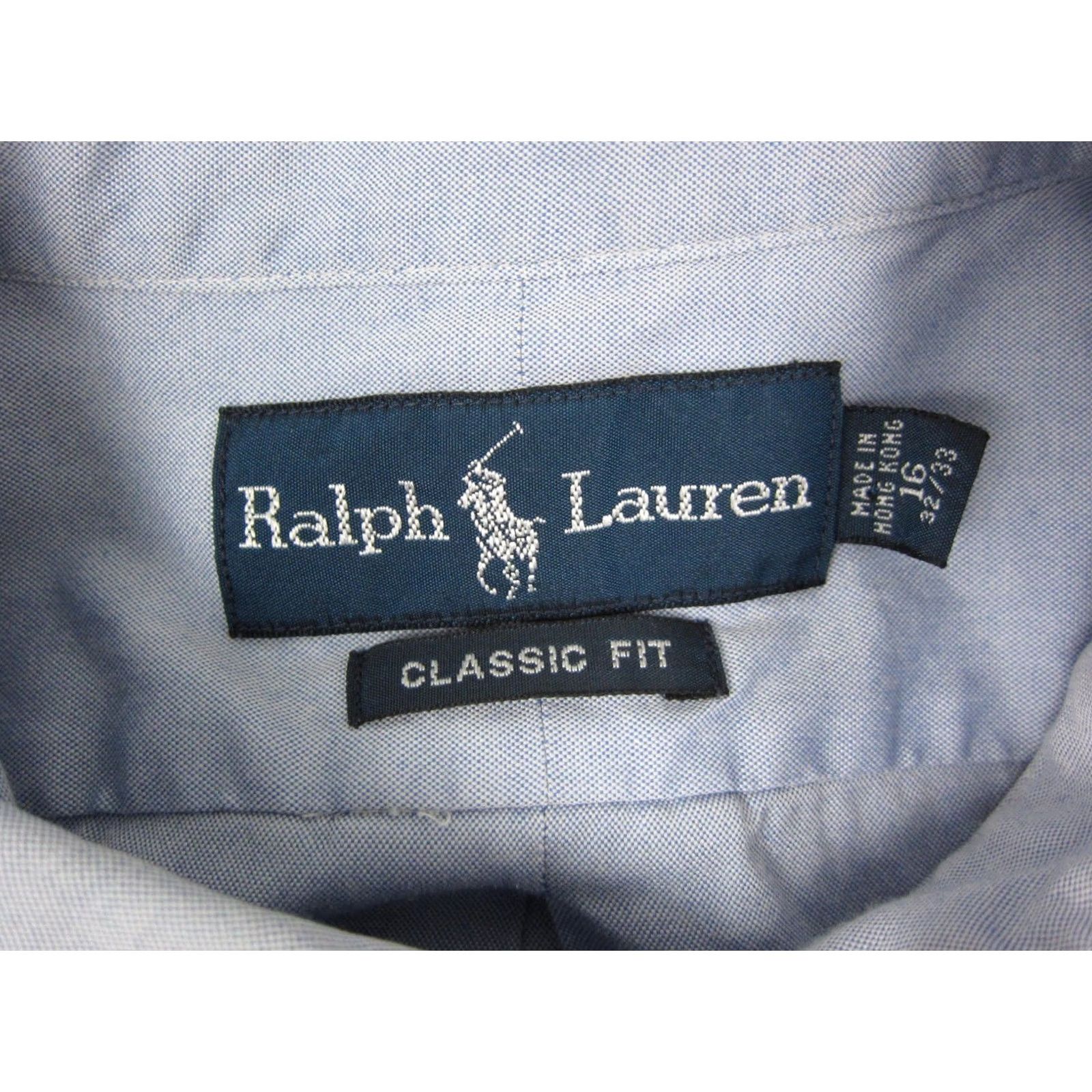 Ralph Lauren VINTAGE Ralph Lauren Shirt Mens XL Blue Pony Button-Down Classic 90s 100% Cotton Long Sleeve Button-Up attire Mens XL Blue Pony Shirt Size US XL / EU 56 / 4 - 4 Thumbnail
