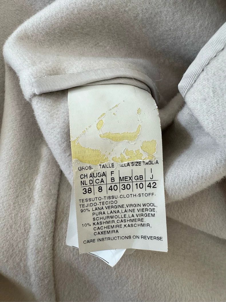 Max Mara Max Mara Beige wool coat Size L / US 10 / IT 46 - 8 Thumbnail