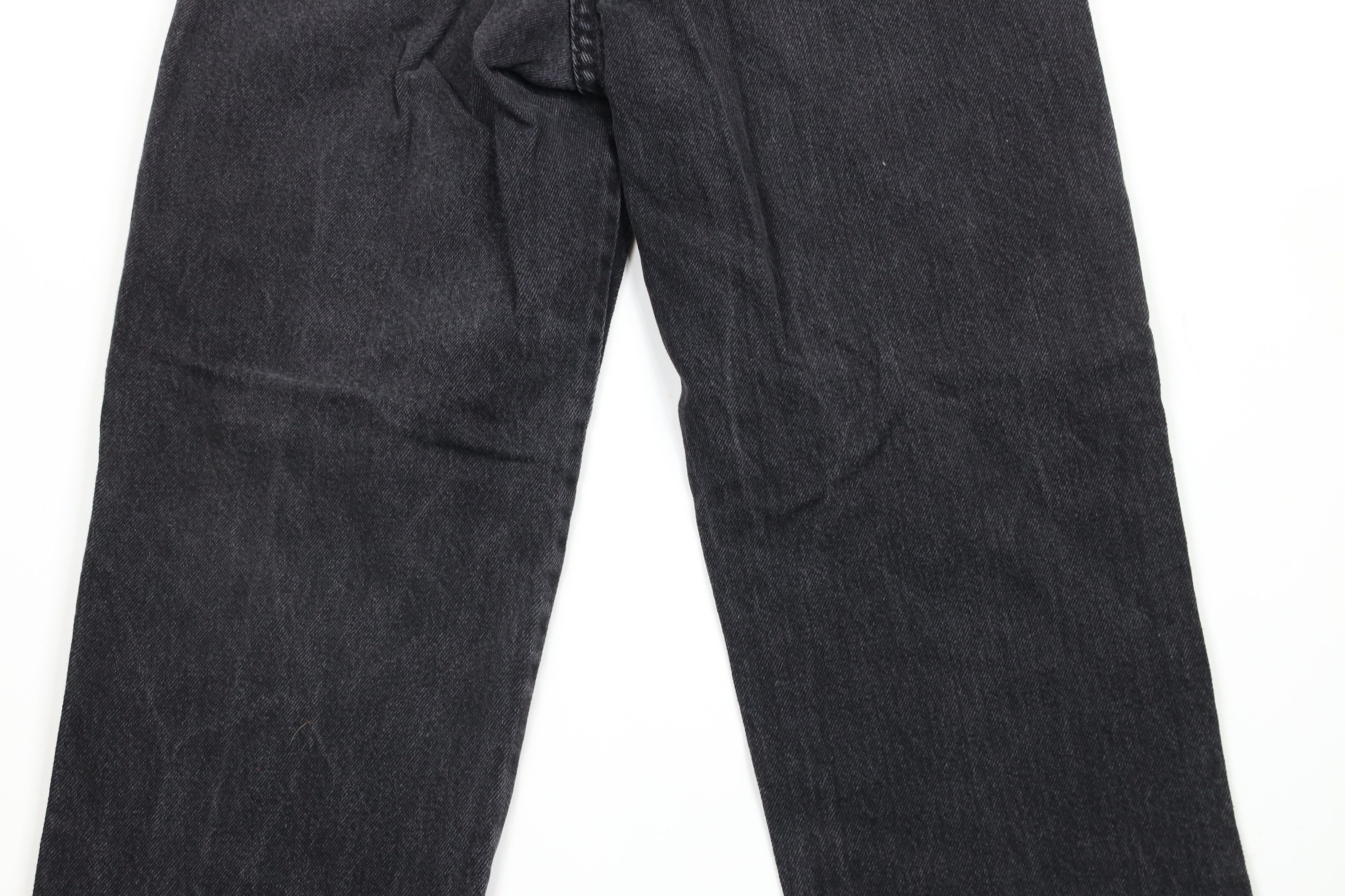 Dickies × Vintage Vintage 90s Dickies Spell Out Straight Leg Denim Jeans Black Size US 30 / EU 46 - 9 Thumbnail