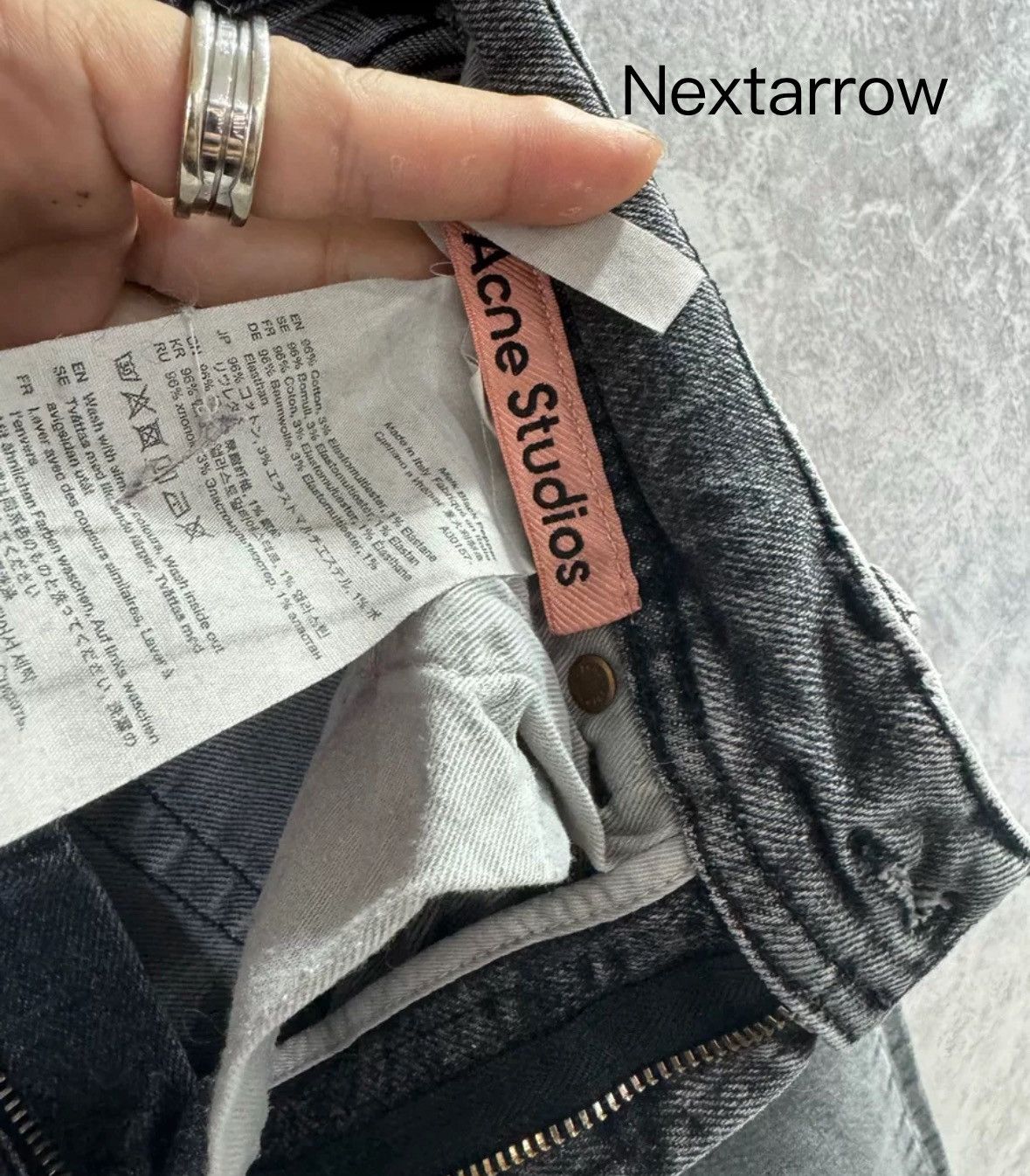 Acne Studios Acne studios jeans 2412-Nextarrow Size US 34 / EU 50 - 2 Thumbnail