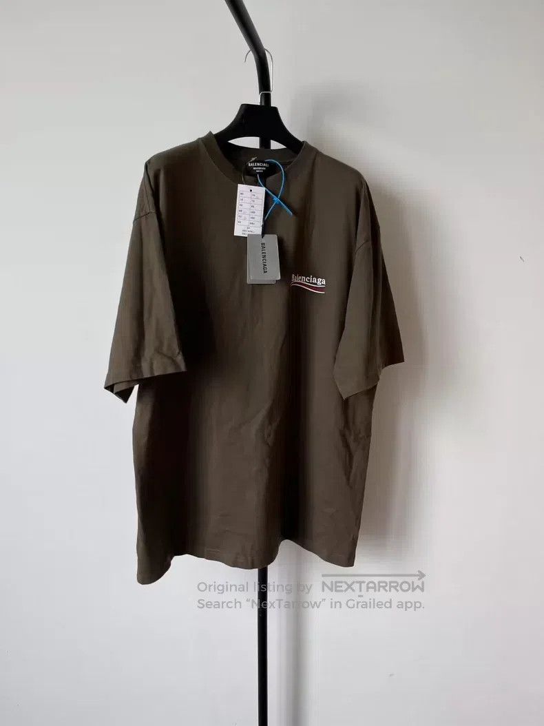 Balenciaga Balenciaga Logo letter print round neck short-sleeved T-sh Size US XL / EU 56 / 4 - 1 Thumbnail