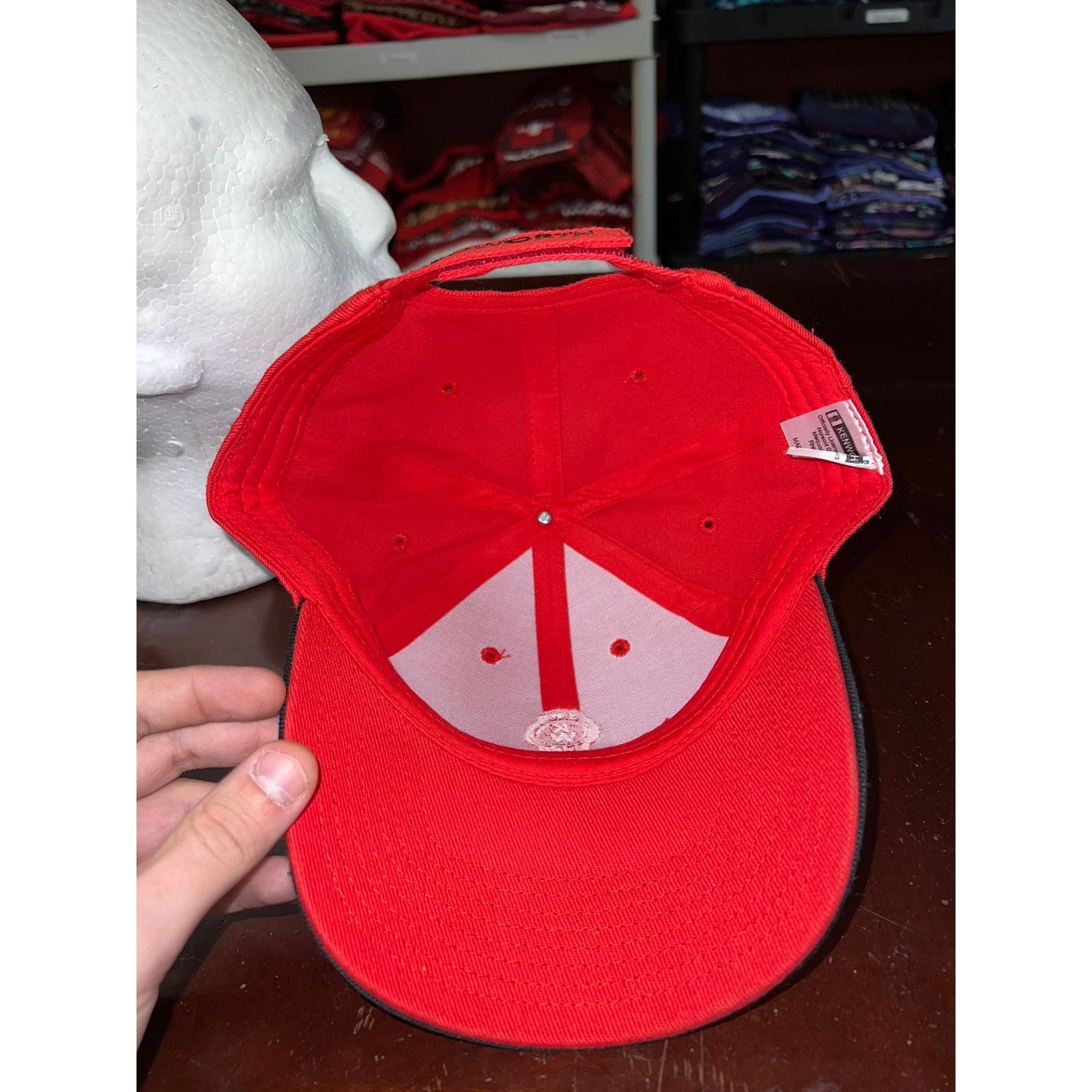 Vintage Vintage Kenworth Red Hat Baseball Style Cap headwear Size ONE SIZE - 6 Thumbnail