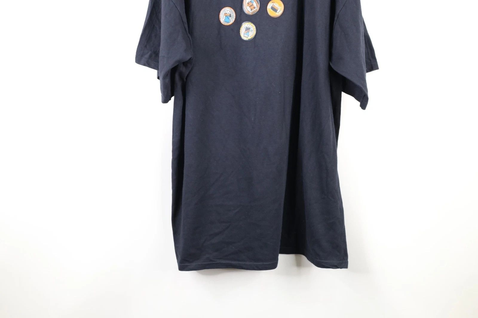 Marithe + Francois Girbaud NOS Vintage 90s Marithe Francois Girbaud Button T-Shirt 3XL Size US XXL / EU 58 / 5 - 4 Thumbnail