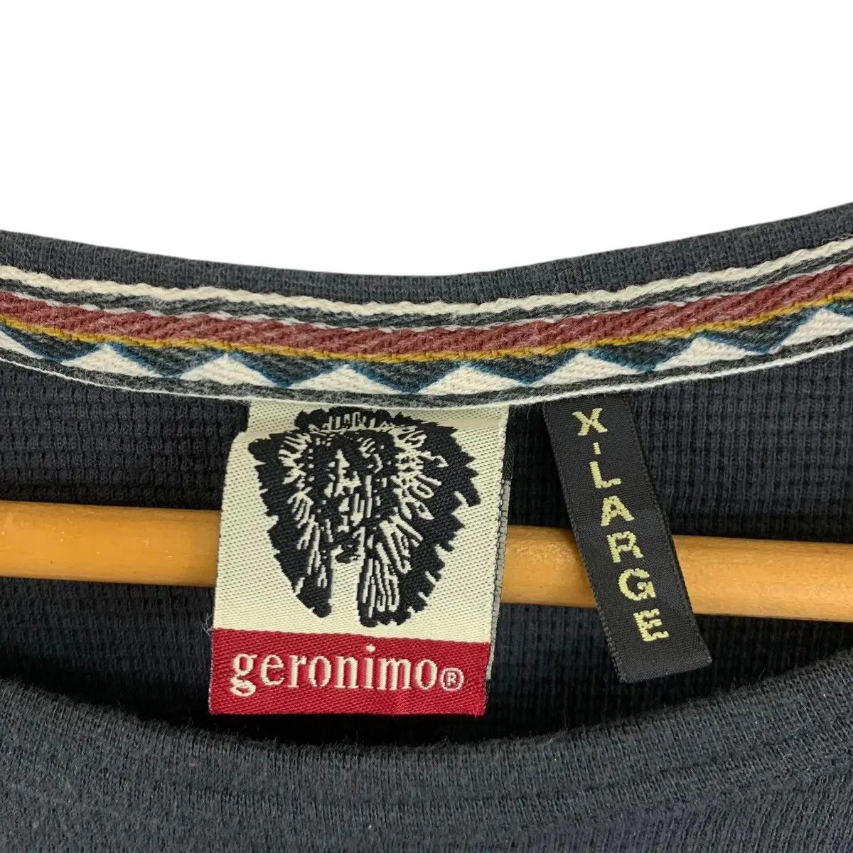 Vintage Vintage GERONIMO CHIEF USA Arizona Tribes Tee Shirt Size US XL / EU 56 / 4 - 5 Thumbnail