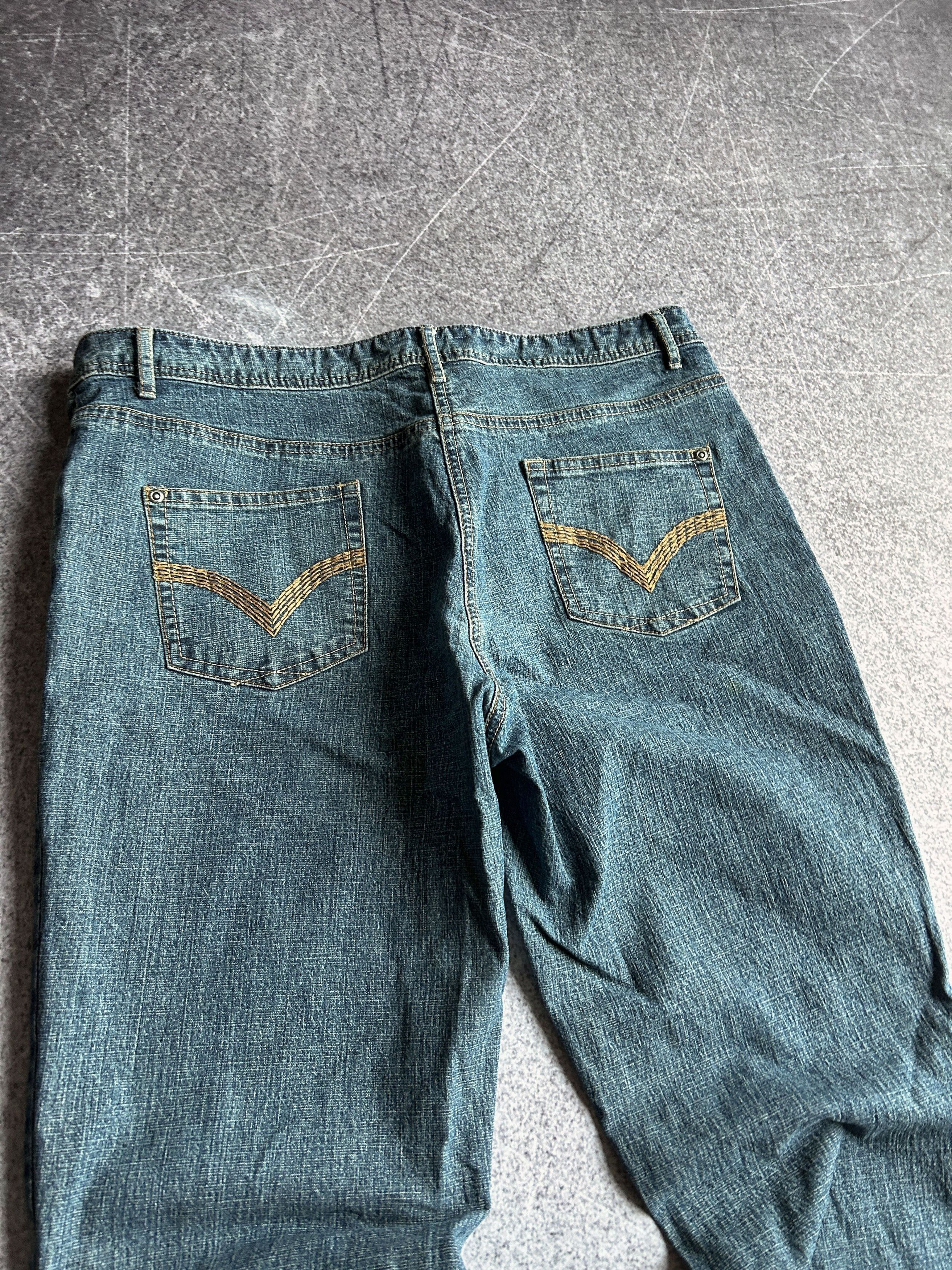 Designer VTG Rick Owens Junya Watanabe Style Classic Flared Jeans 90S Size US 32 / EU 48 - 5 Thumbnail