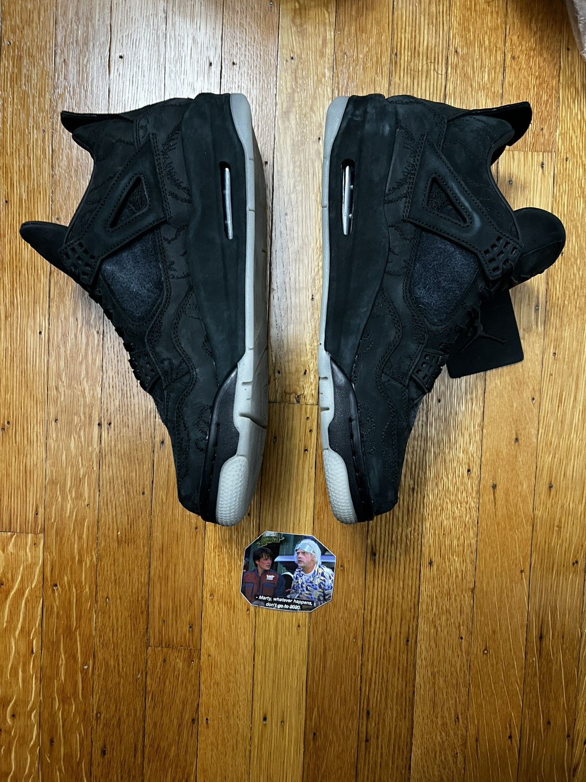 Jordan Brand × Kaws Kaws Jordan 4 Black Size US 10.5 / EU 43-44 - 2 Thumbnail