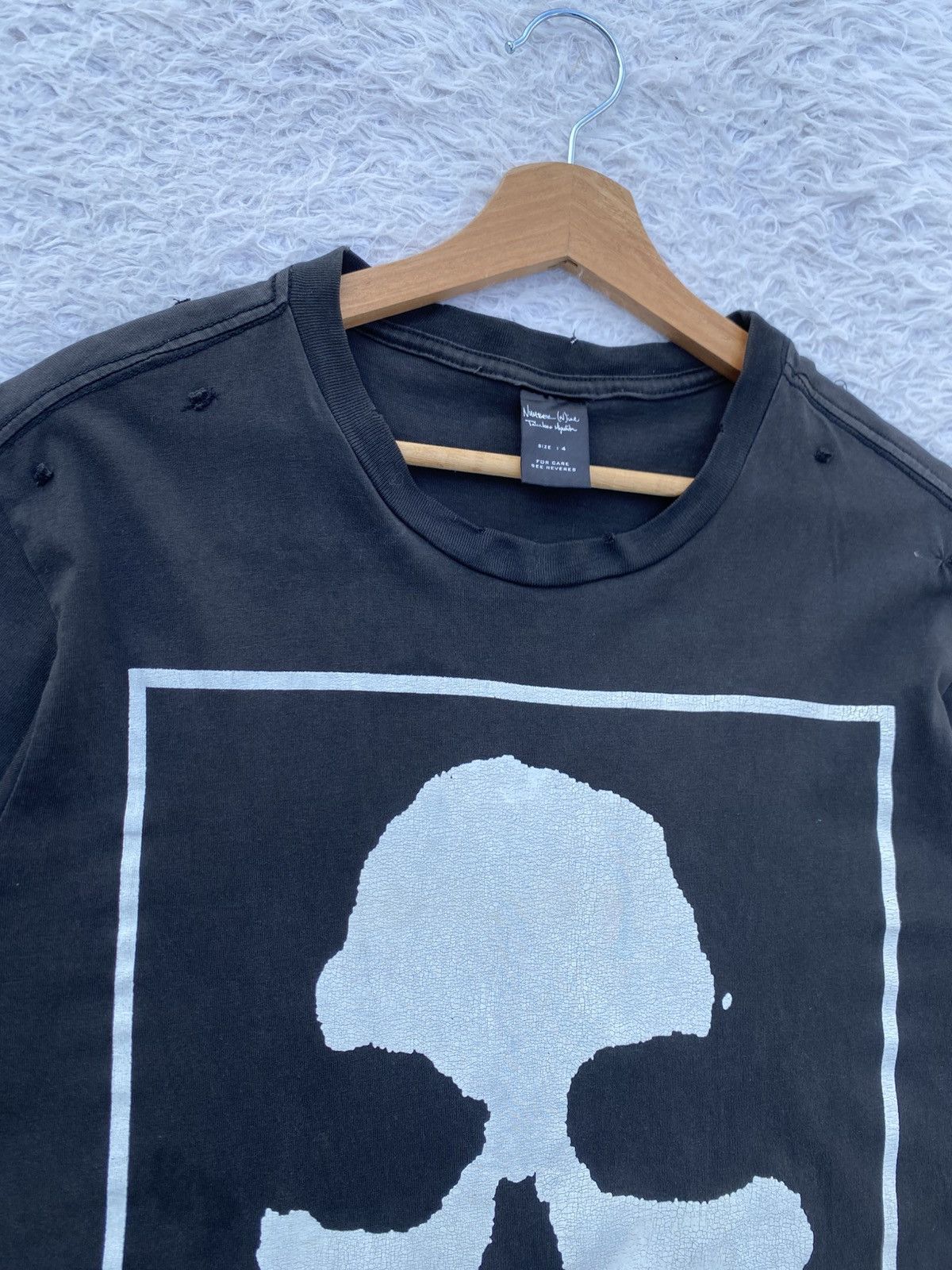 Vintage Rare Vintage Charles Manson Skulls by Number Nine Tshirt Size US L / EU 52-54 / 3 - 10 Thumbnail