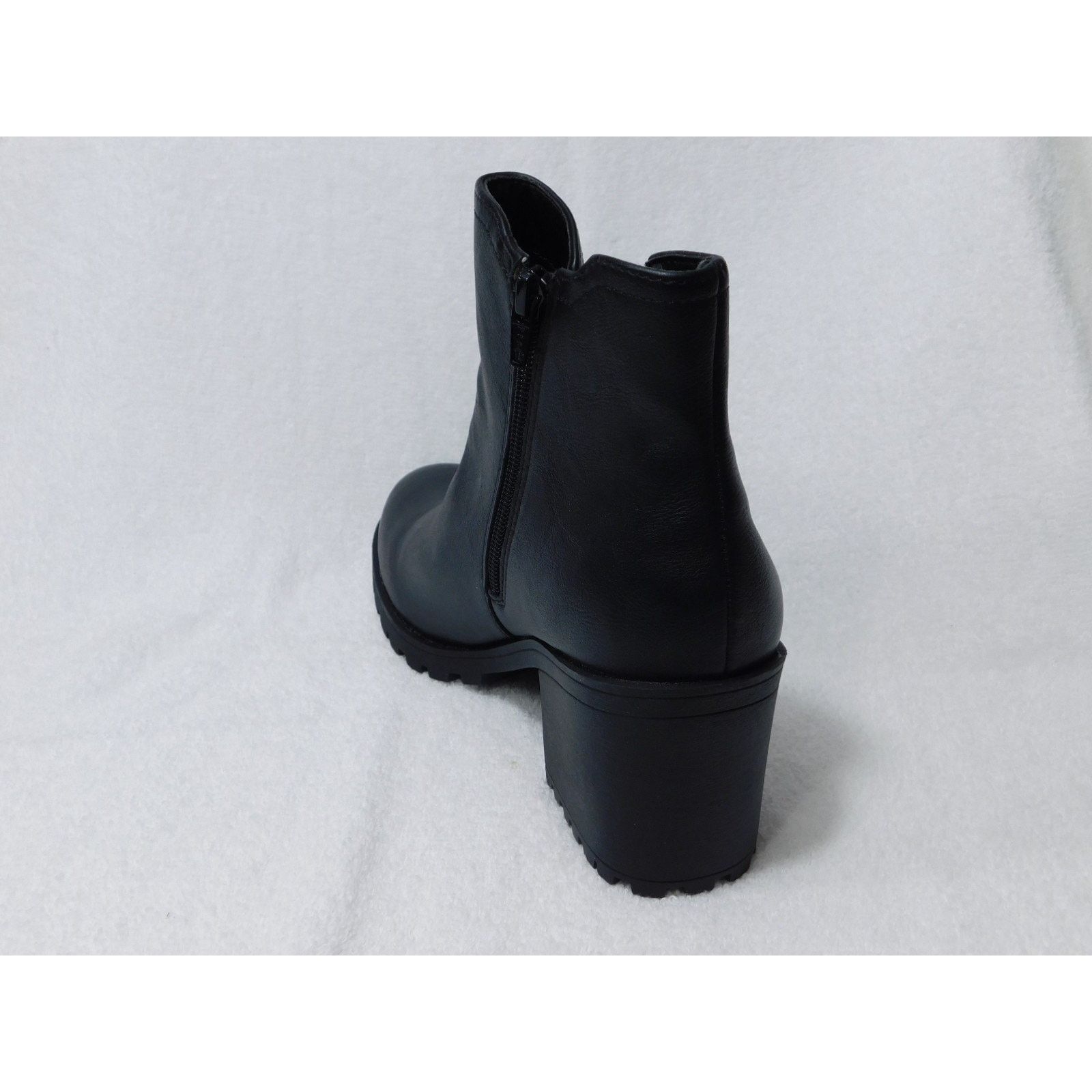 Other W686 Sun + Stone Black Morghanp Block-Heel Booties 9.5 M Size US 9.5 / IT 39.5 - 3 Thumbnail