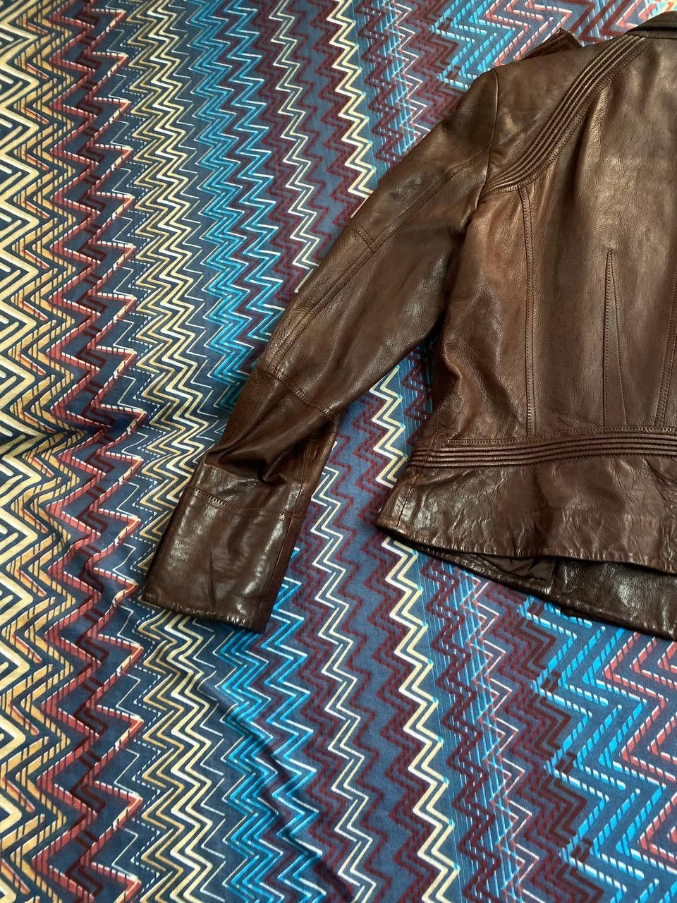Vintage vintage brown jacket Karen Millen England Y2K Streetwear Size M / US 6-8 / IT 42-44 - 15 Thumbnail