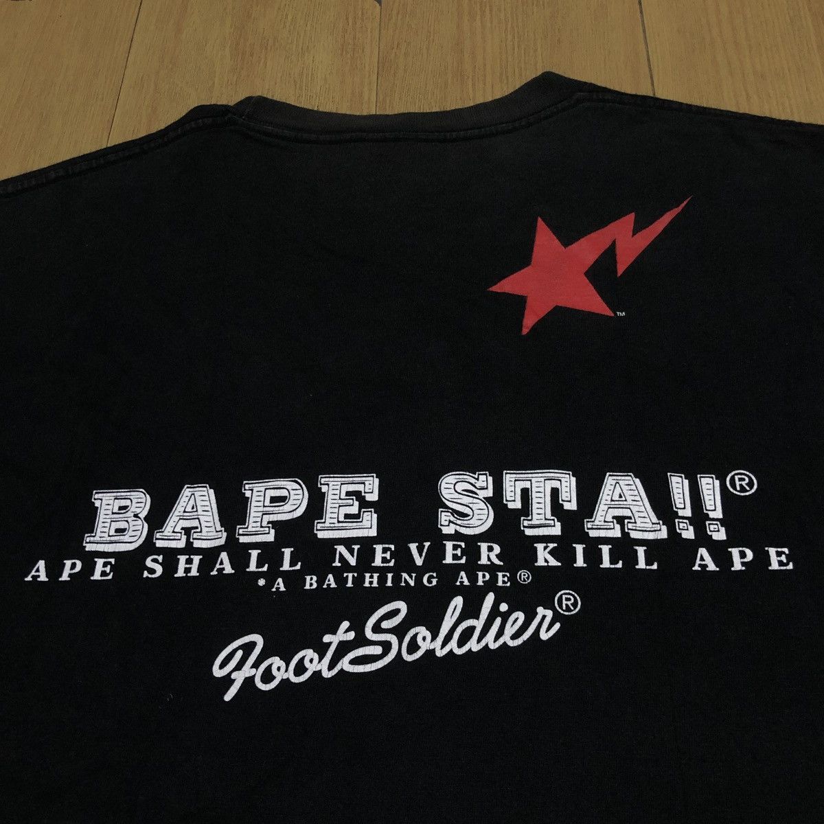 Bape Bape Sta Beethoven Foot Soldier Tee Size US L / EU 52-54 / 3 - 4 Thumbnail