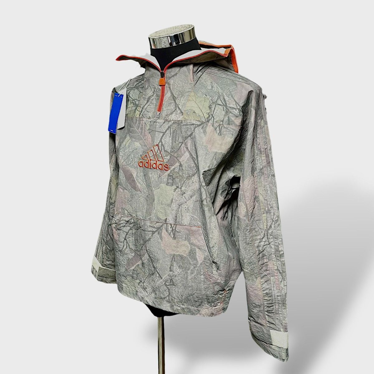Adidas Adidas Originals Men’s Camo Anorak Jacket Sz S Size US S / EU 44-46 / 1 - 8 Thumbnail