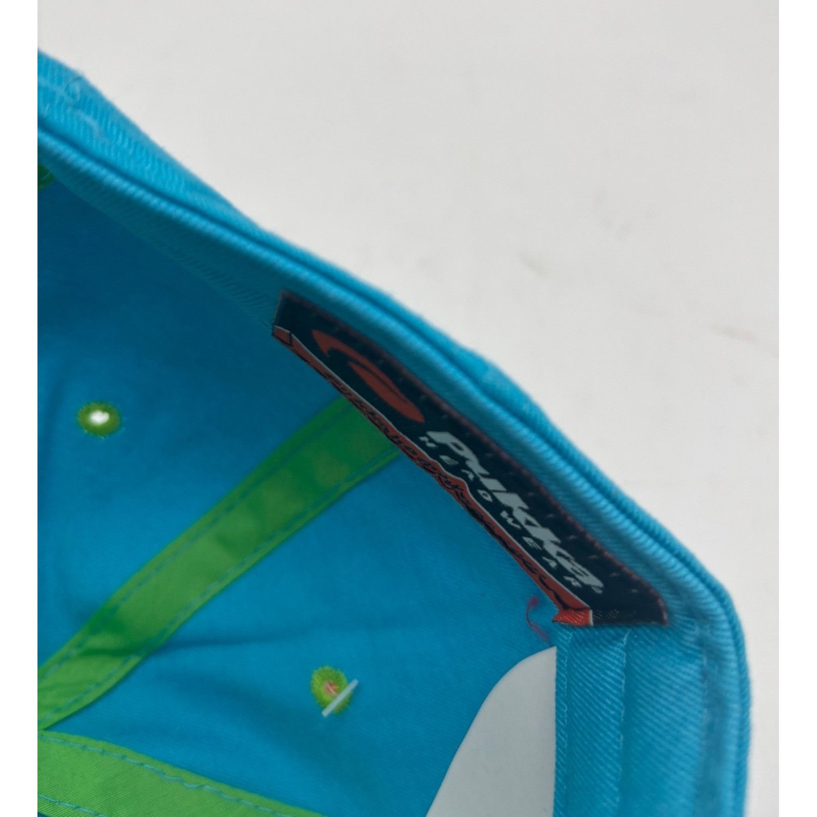 Other Pukka Argyl-Embroidered Golf Cap, Cotton Twill, Turquoise, Size ONE SIZE - 8 Thumbnail