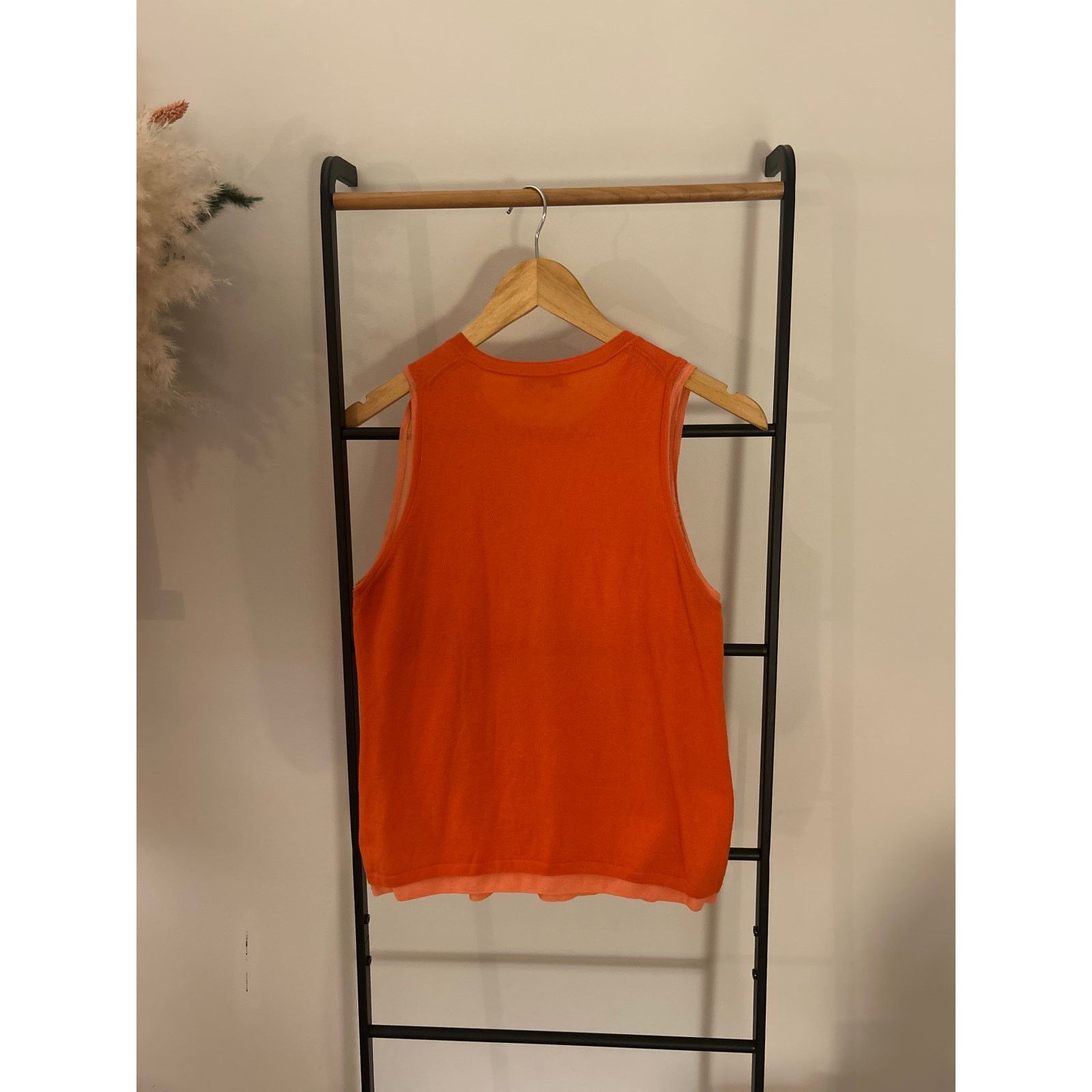 Vince Vince Double Layer Orange Tank Top - Size Small Size S / US 4 / IT 40 - 6 Thumbnail