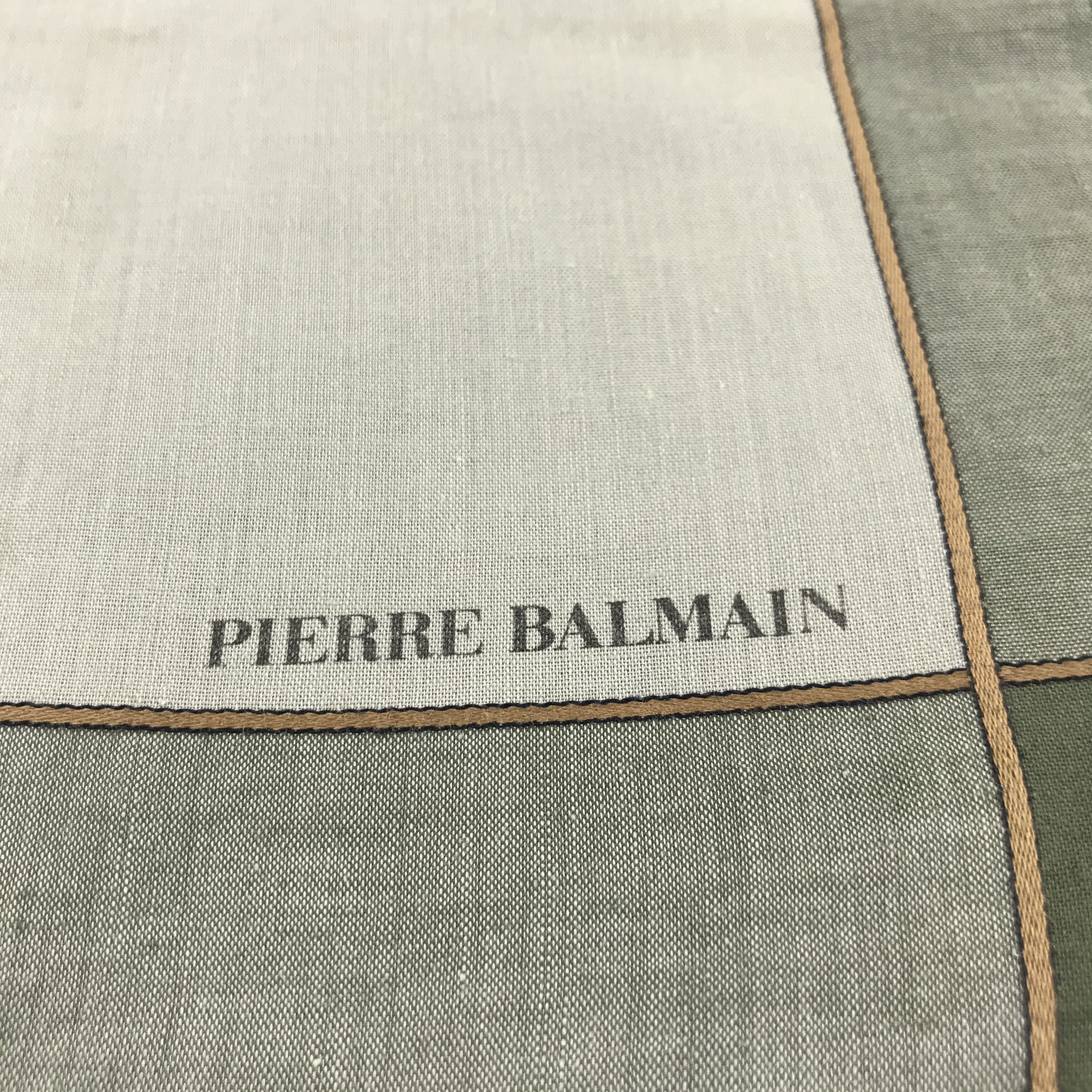 Pierre Balmain Pierre Balmain Handkerchief Neckerchief Bandana H148 Size ONE SIZE - 4 Thumbnail