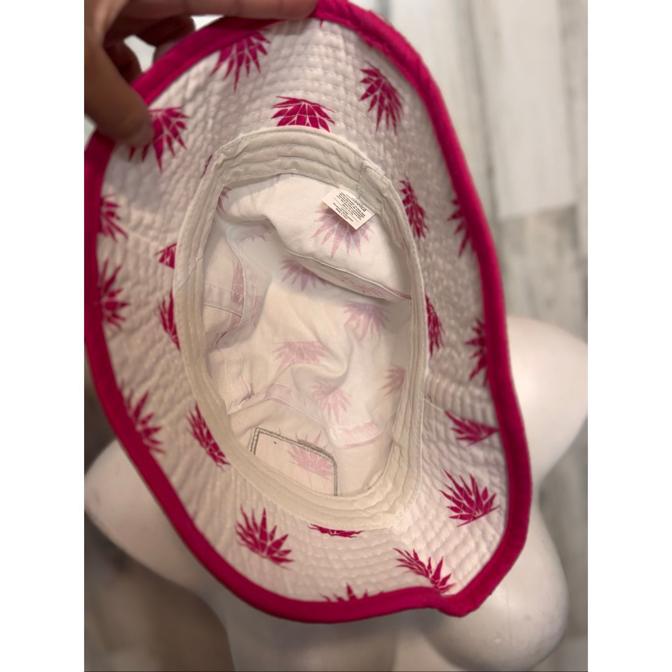 Other Tequila Cazadores Bucket Hat | White & Pink Agave Print Logo Size ONE SIZE - 4 Thumbnail