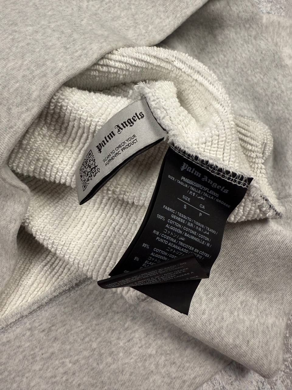 Palm Angels PALM ANGELS STATEMENT CROPPED HOODIE Size US S / EU 44-46 / 1 - 6 Thumbnail
