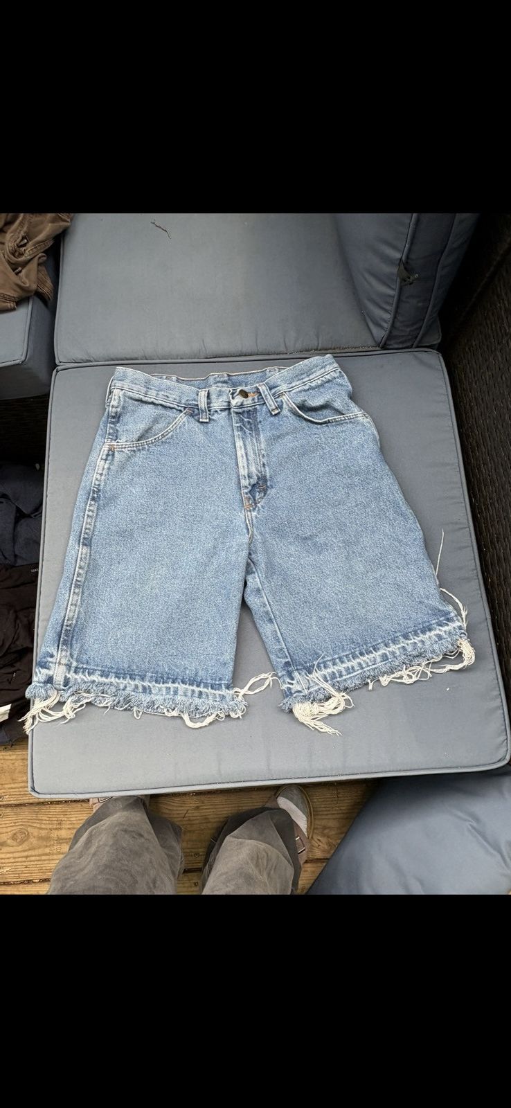 Rustler Rustler Dad Denim Shorts Size US 31 - 1 Thumbnail