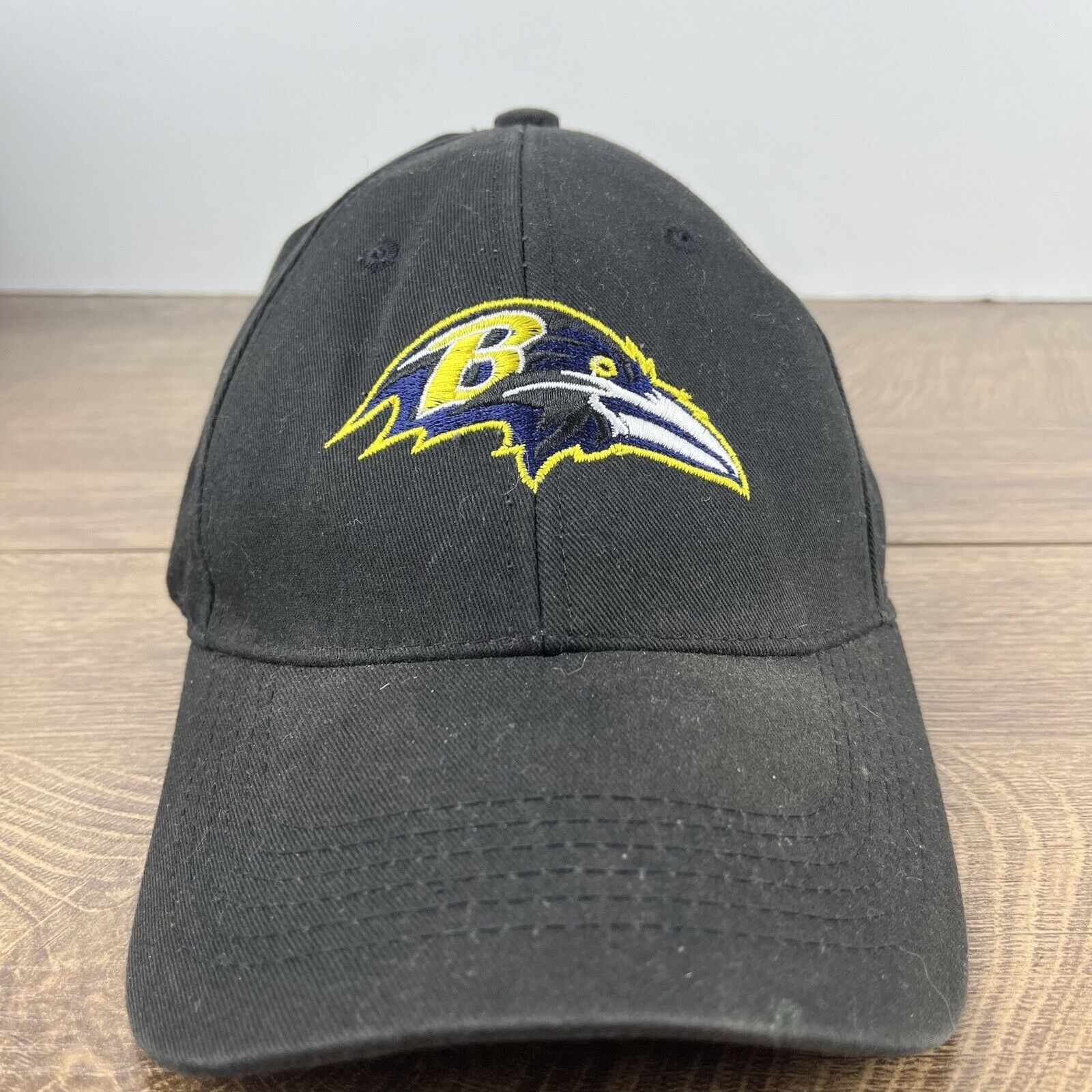 Reebok Baltimore Ravens Reebok Hat Black Cap Hat Ravens Adjustable Size ONE SIZE - 5 Thumbnail