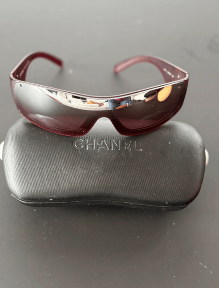 Chanel CHANEL Sunglasses 5072 Rimless Rhinestone 4017 Vintage Size ONE SIZE - 3 Thumbnail