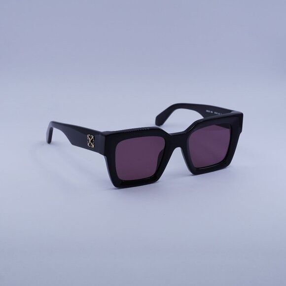 Off-White Off-White OERI13I JACKSON 1028 Sunglasses Black Square Frame Size ONE SIZE - 5 Thumbnail
