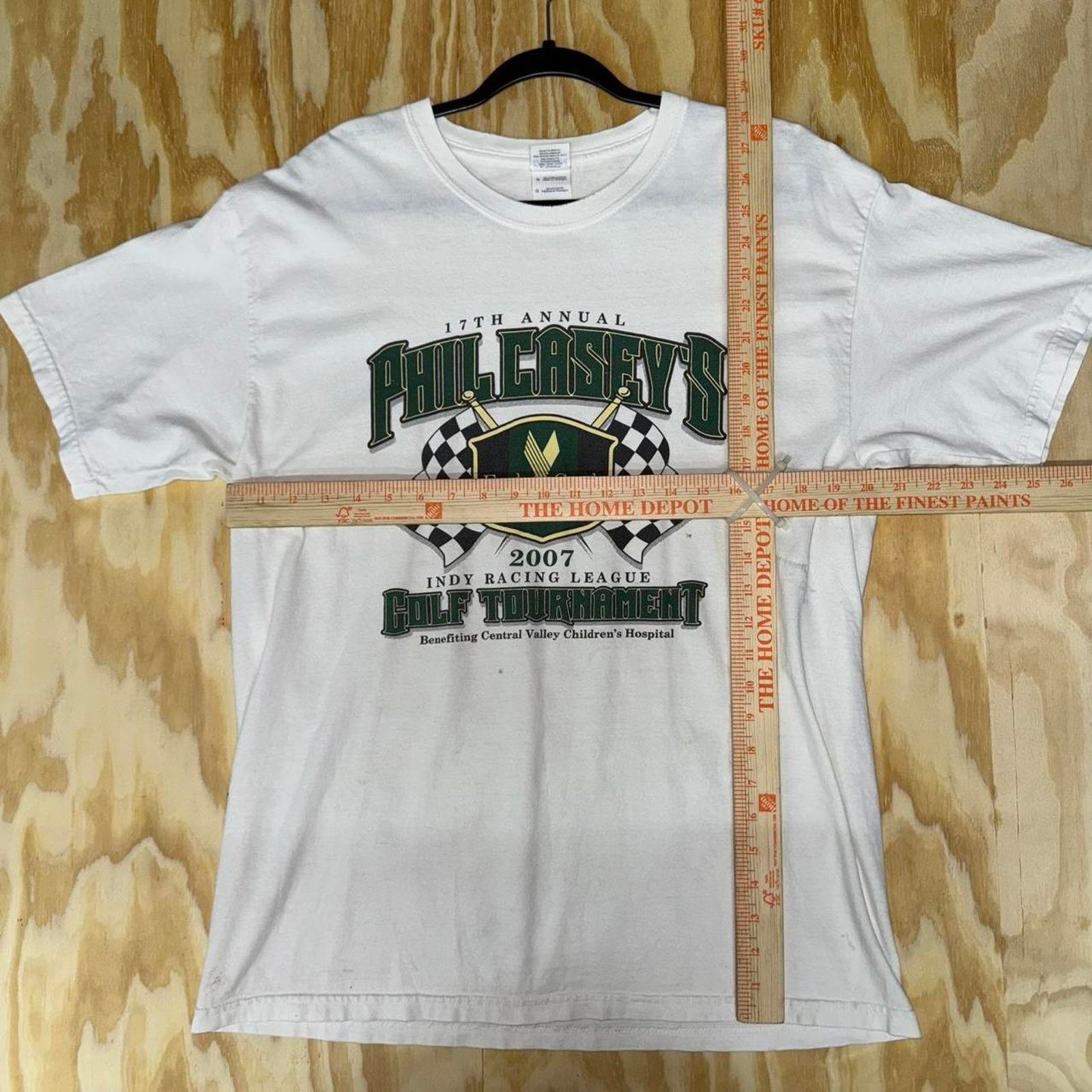 Gildan Vintage y2k 17th annual golf club Indianapolis 2007 t-shirt Size US L / EU 52-54 / 3 - 3 Thumbnail