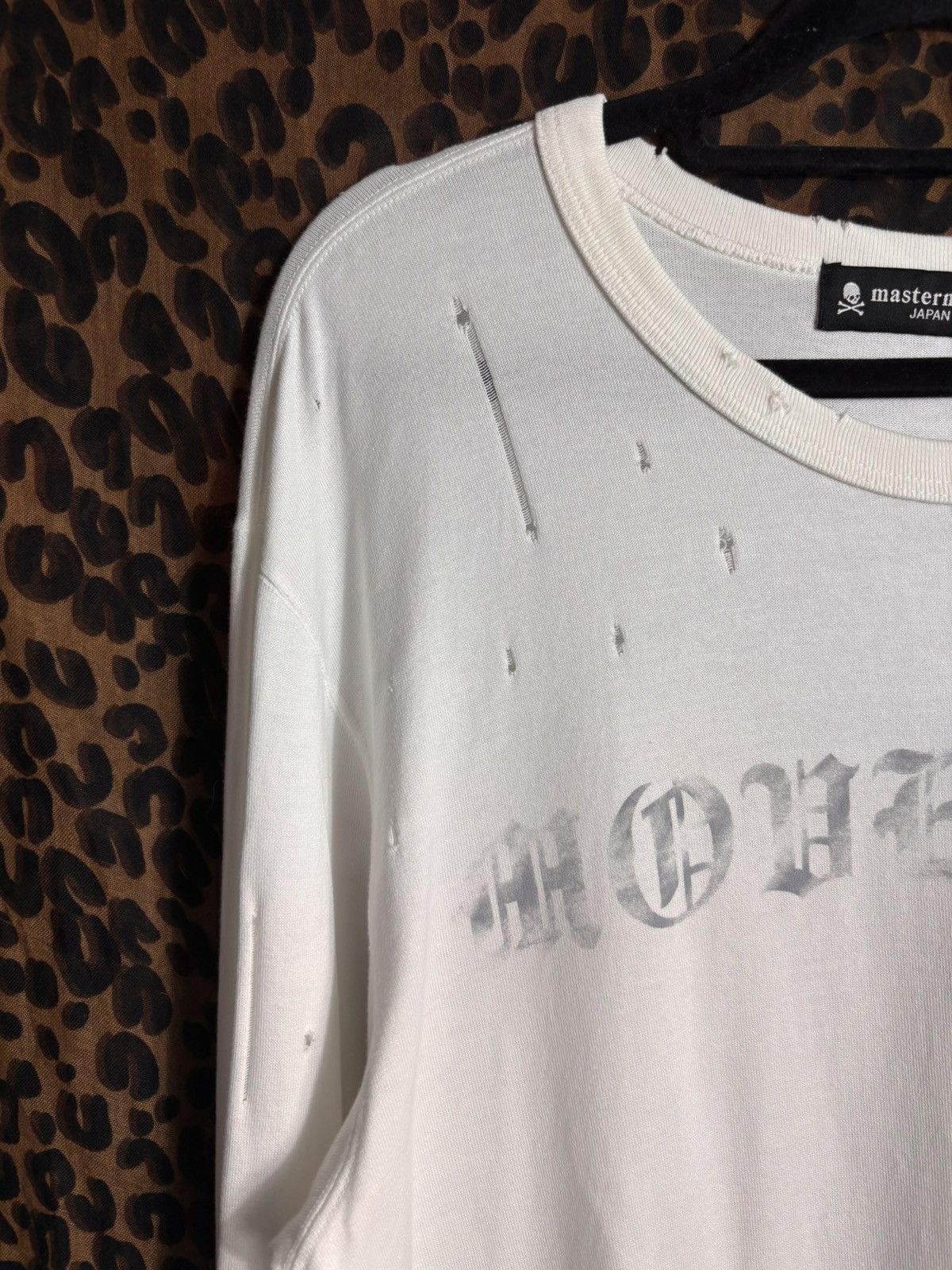 Mastermind Japan Mastermind Japan Distressed Long Sleeve Size US L / EU 52-54 / 3 - 12 Thumbnail