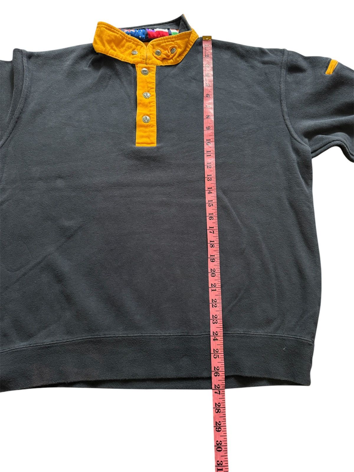 Japanese Brand × Vintage JAPANESE DESIGN ORVIS HALF BUTTON SWEATSHIRT Size US M / EU 48-50 / 2 - 7 Thumbnail