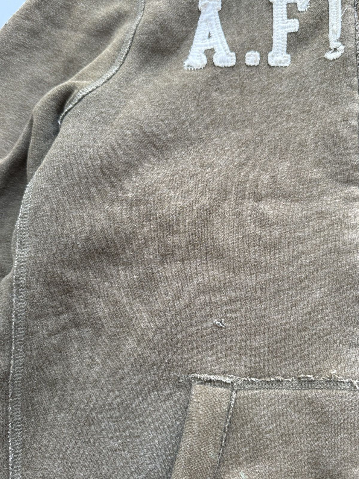 Abercrombie & Fitch Vintage Abercrombie & Fitch Y2K Fur Shearling Zip Hoodie Size US XXL / EU 58 / 5 - 4 Thumbnail