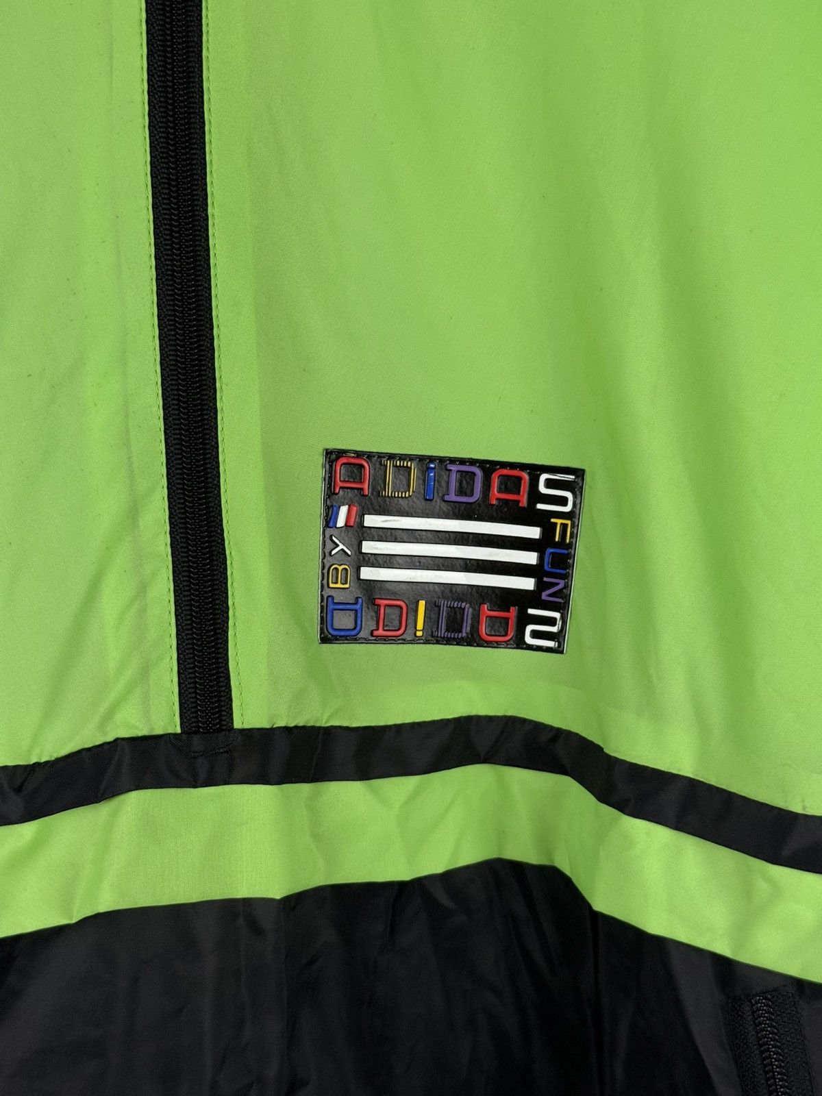 Adidas Adidas Ventex VTG Nylon Hooded Anorak Windbreaker Jacket Size US M / EU 48-50 / 2 - 6 Thumbnail